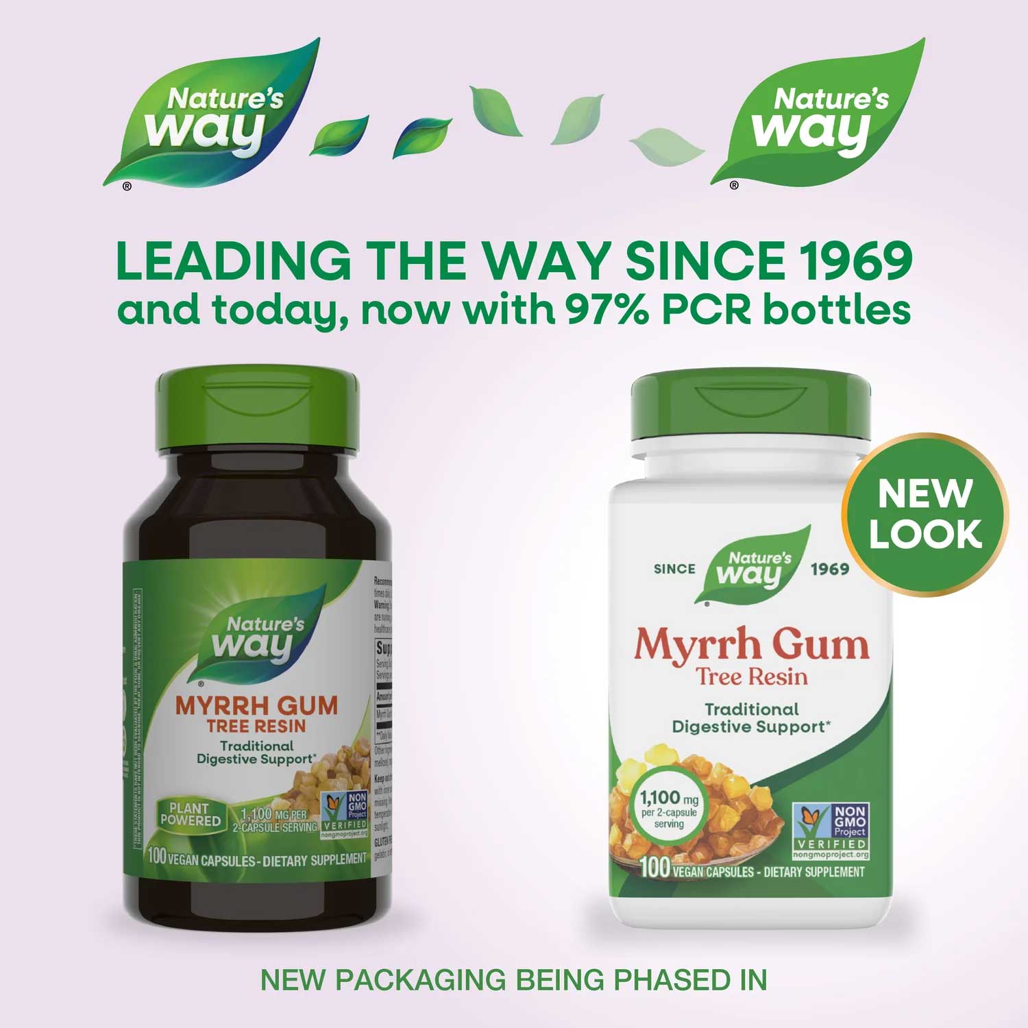 Nature's Way Myrrh Gum New Look