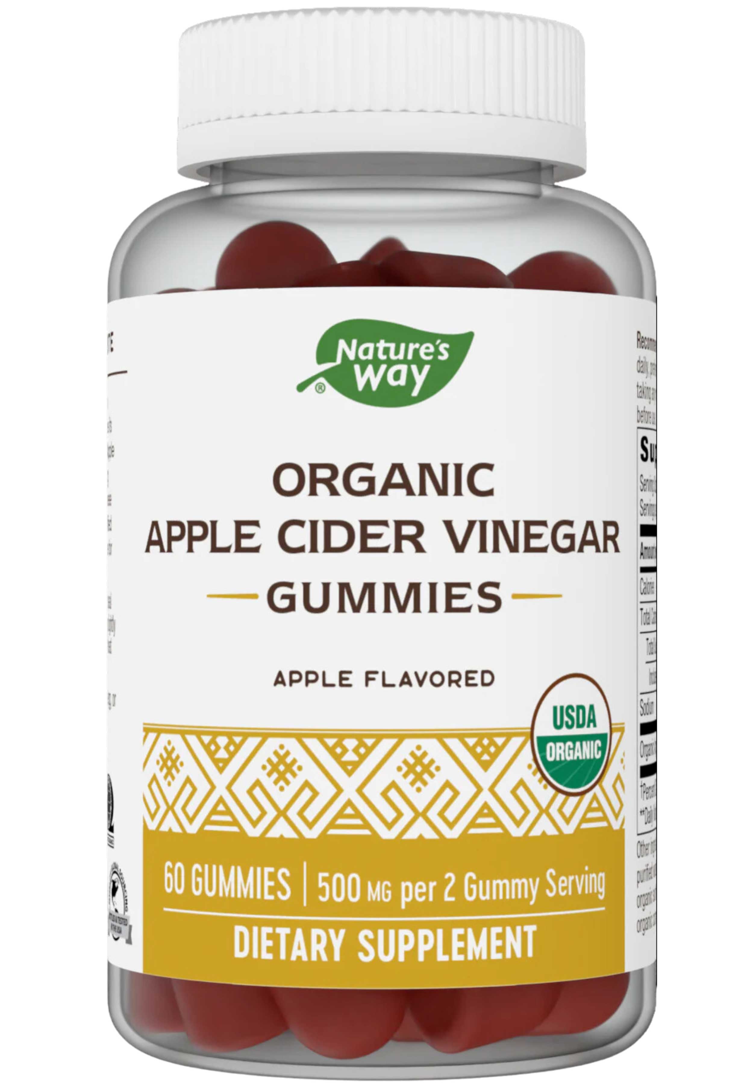 Nature's Way Organic Apple Cider Vinegar Gummies