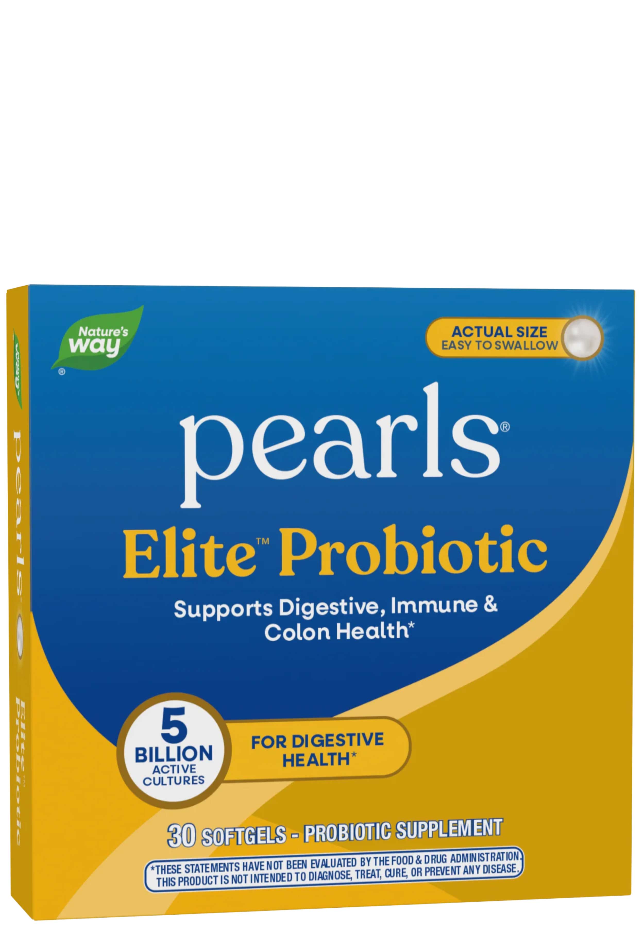 Nature's Way Pearls® Elite™ Probiotics (Formerly Elite Extra Strength Probiotic Pearls)