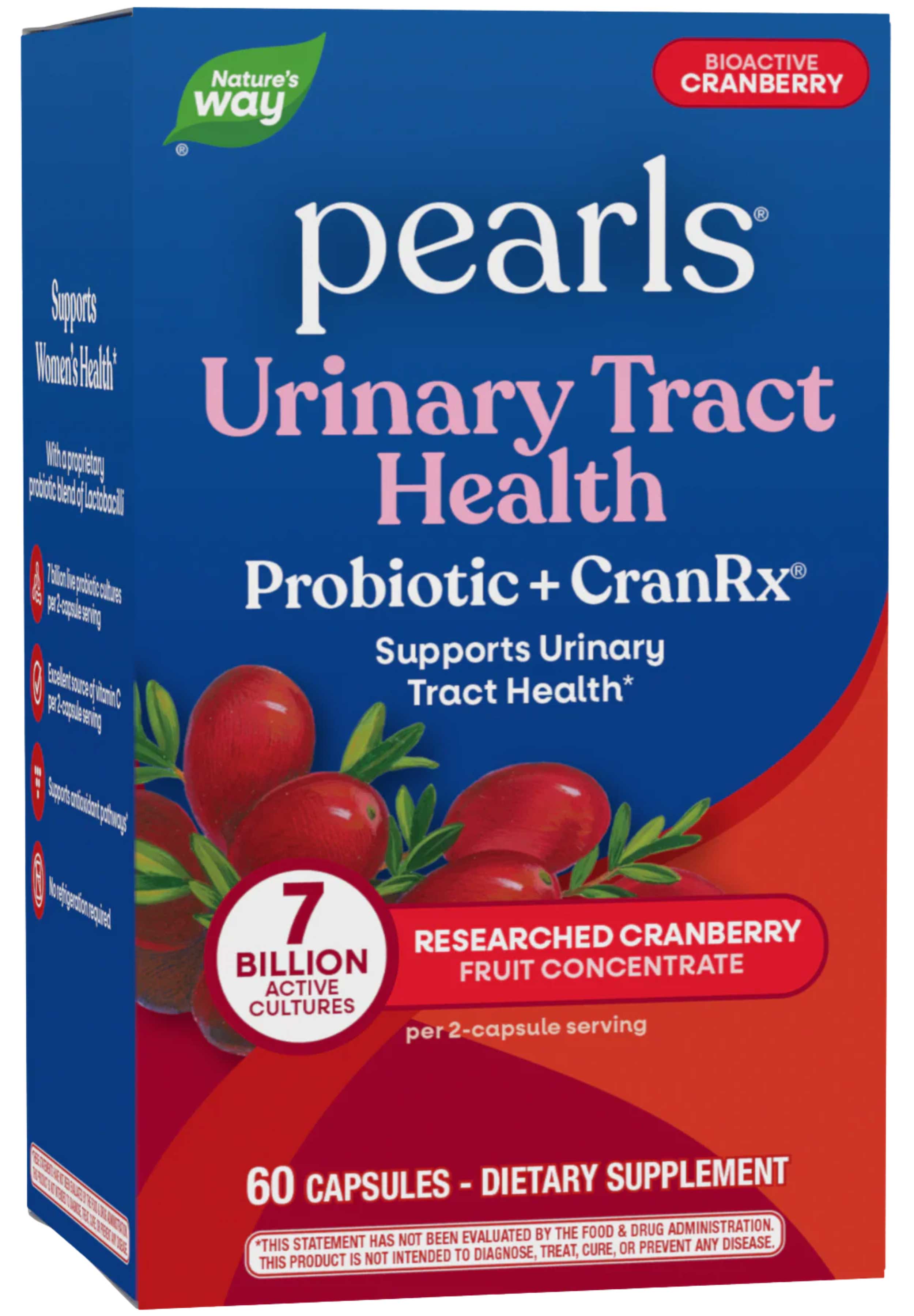 Nature's Way Pearls Urinary Tract Health Probiotic + CranRx