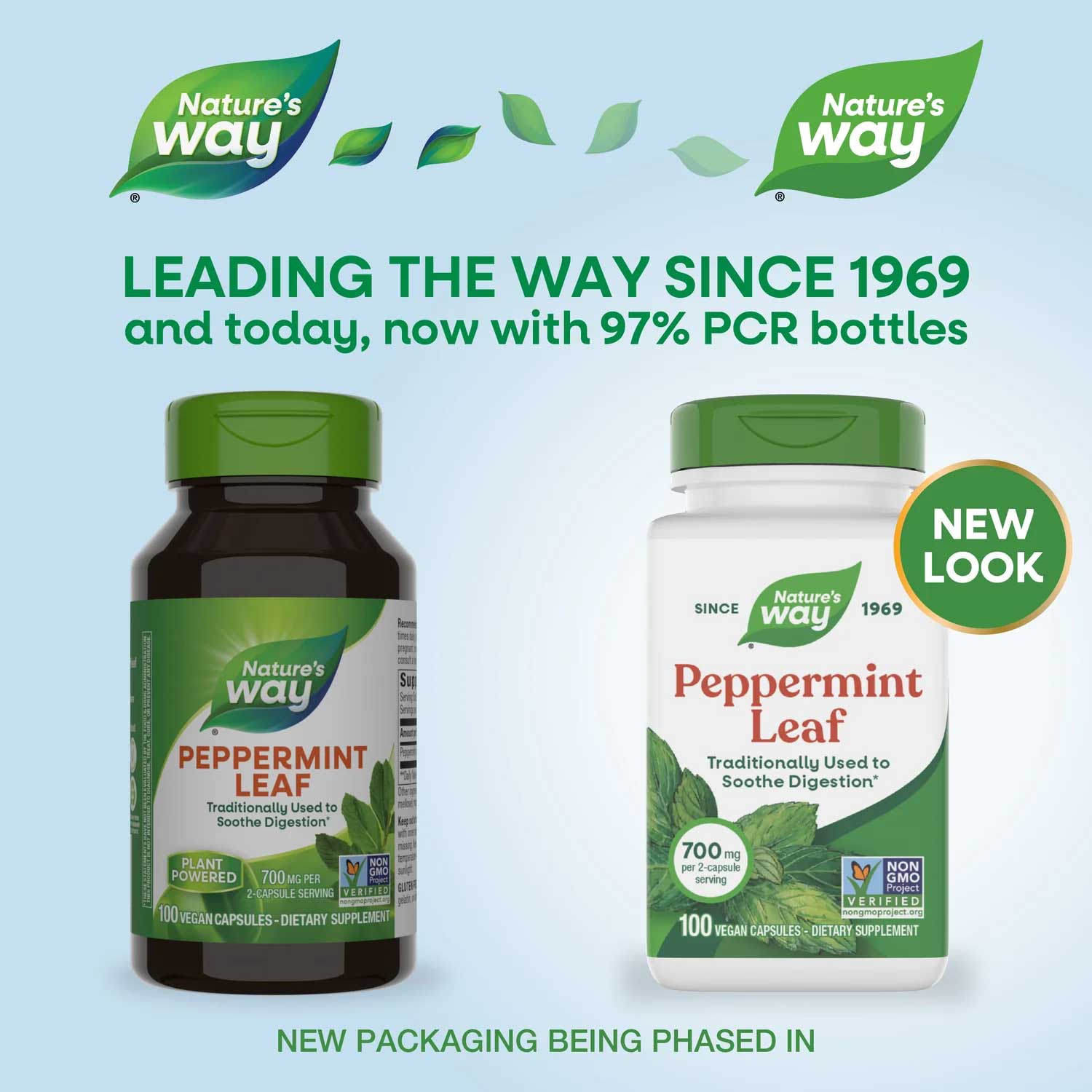 Nature's Way Peppermint Leaf New Look