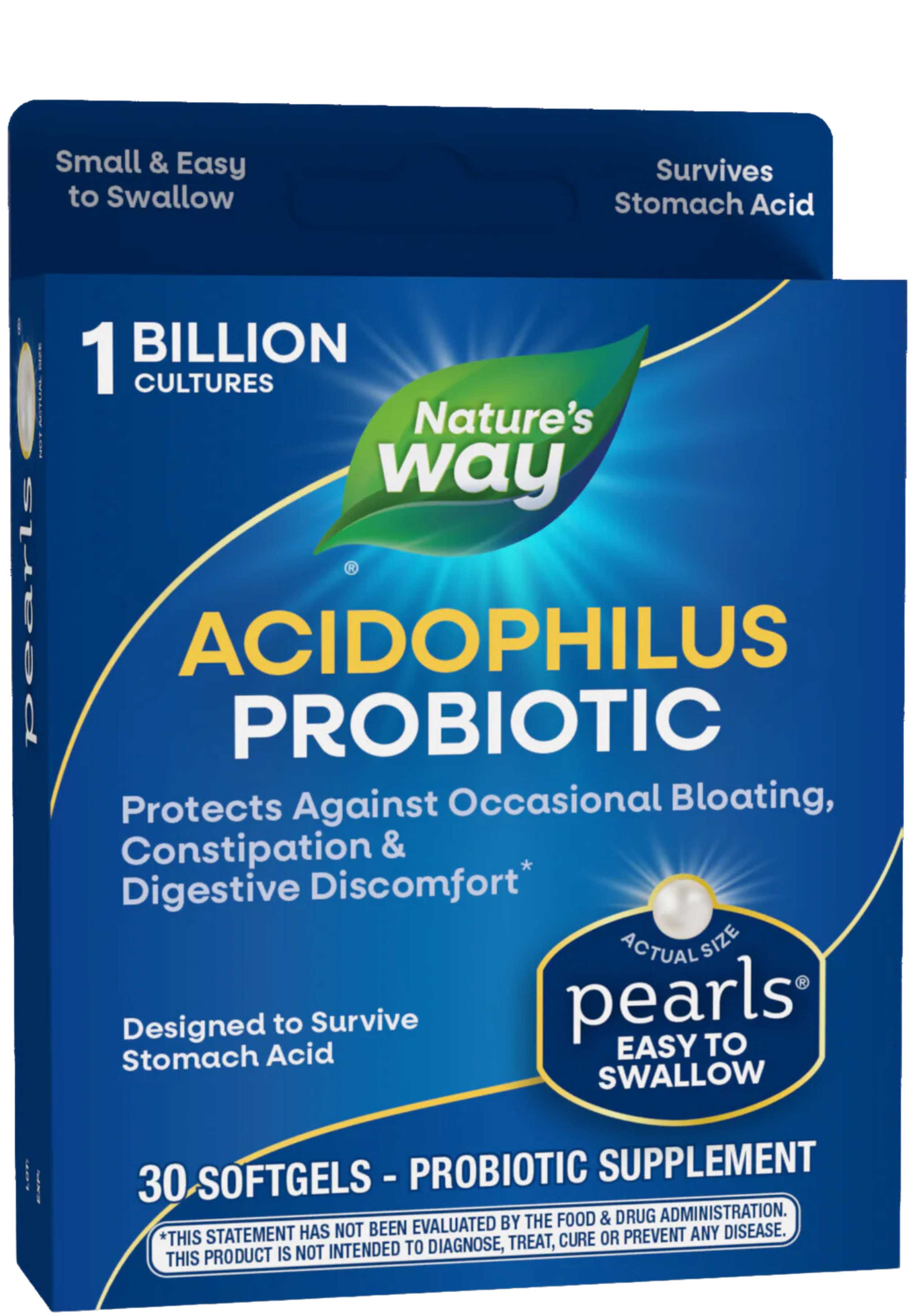 Nature's Way Probiotic Pearls Acidophilus - Digestive Health