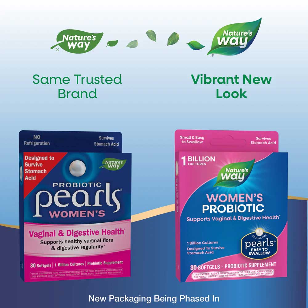 Nature's Way Probiotic Pearls Women’s New Look