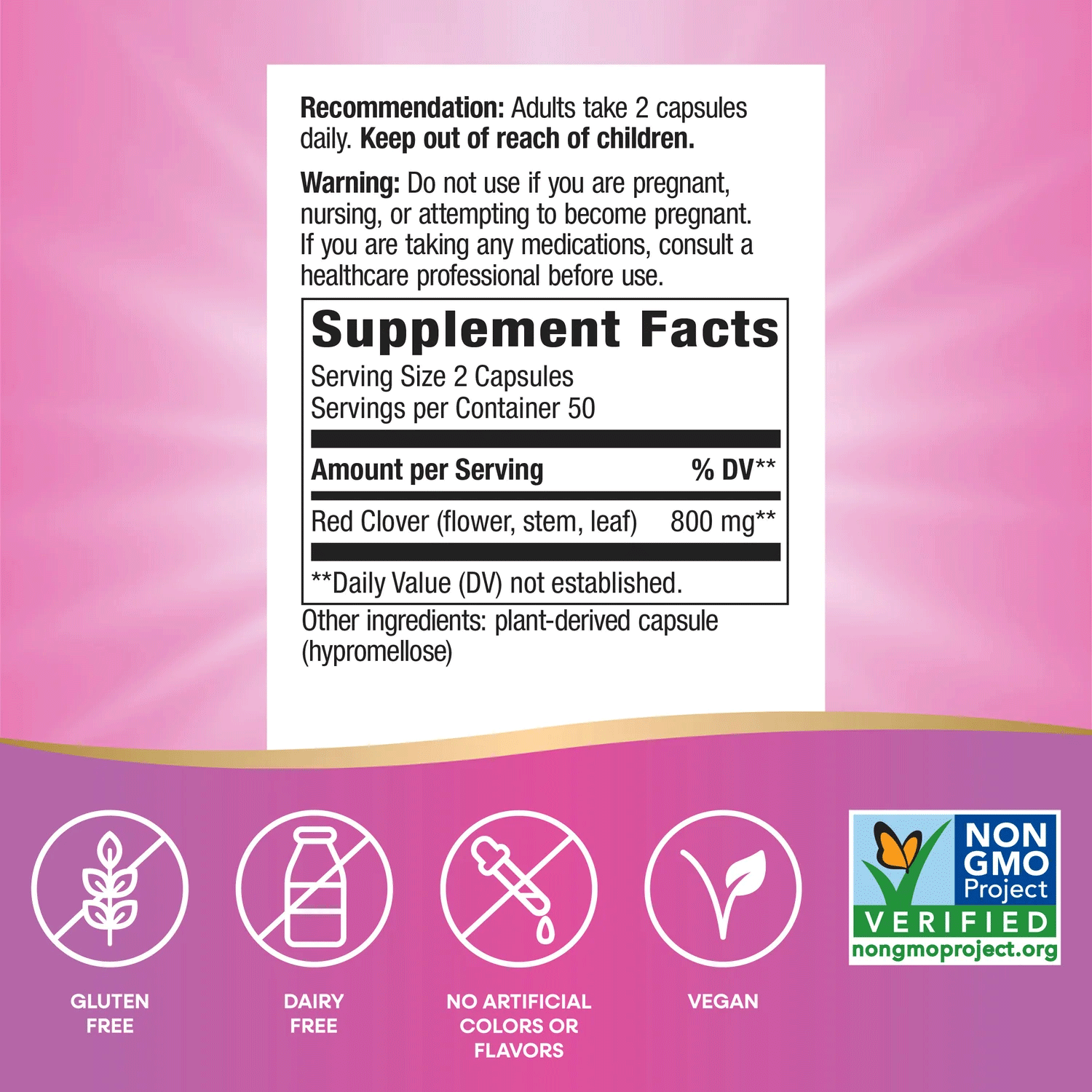 Nature's Way Red Clover Blossom/Herb