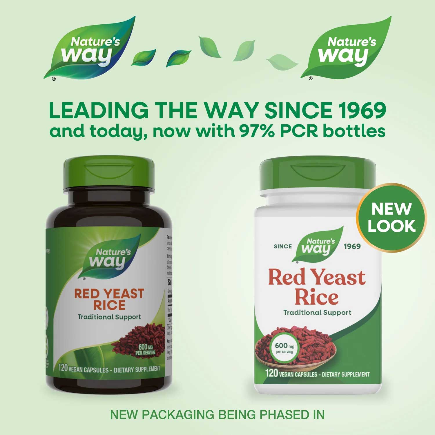 Nature's Way Red Yeast Rice New Look