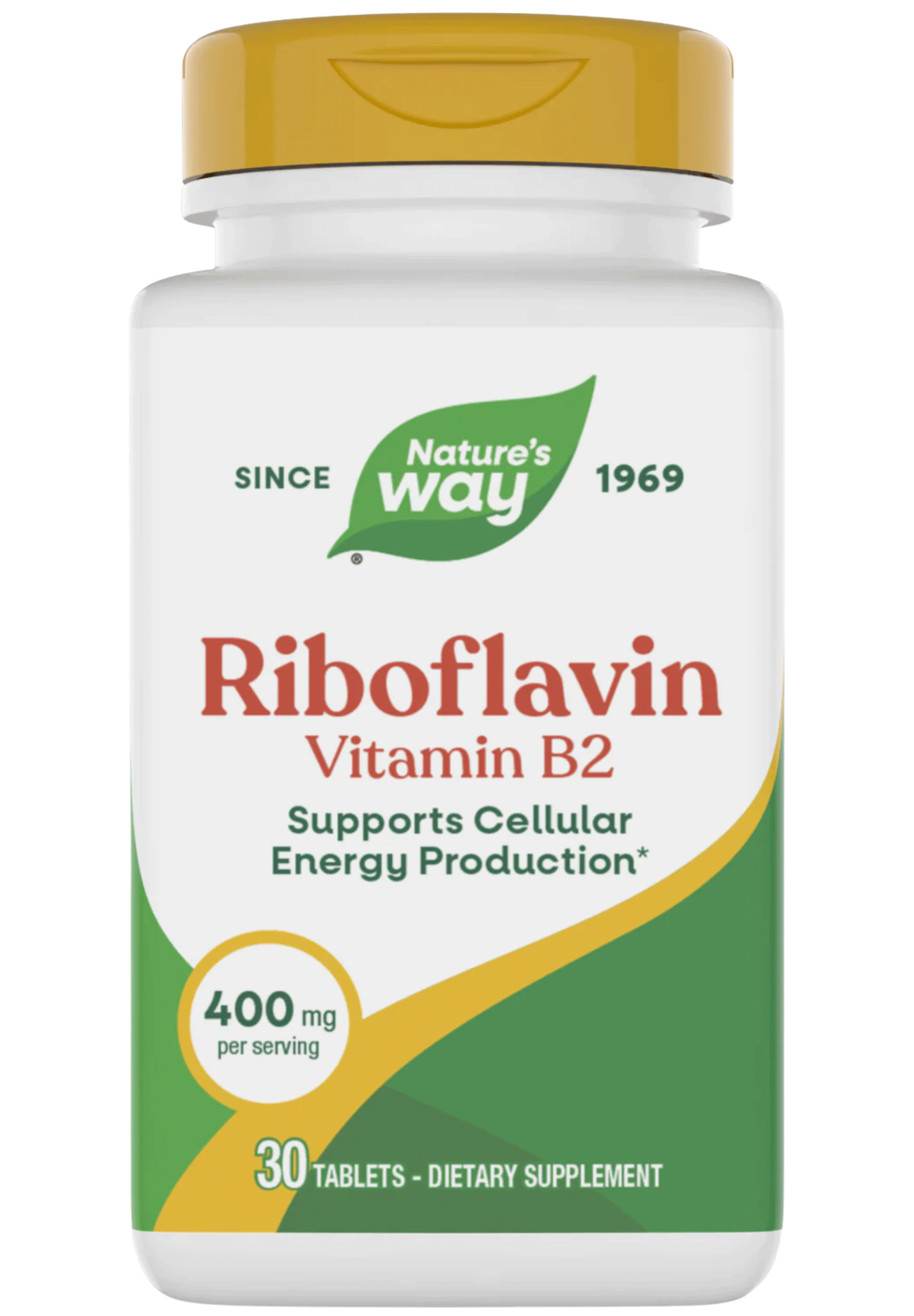 Nature's Way Riboflavin Vitamin B2 Tablets