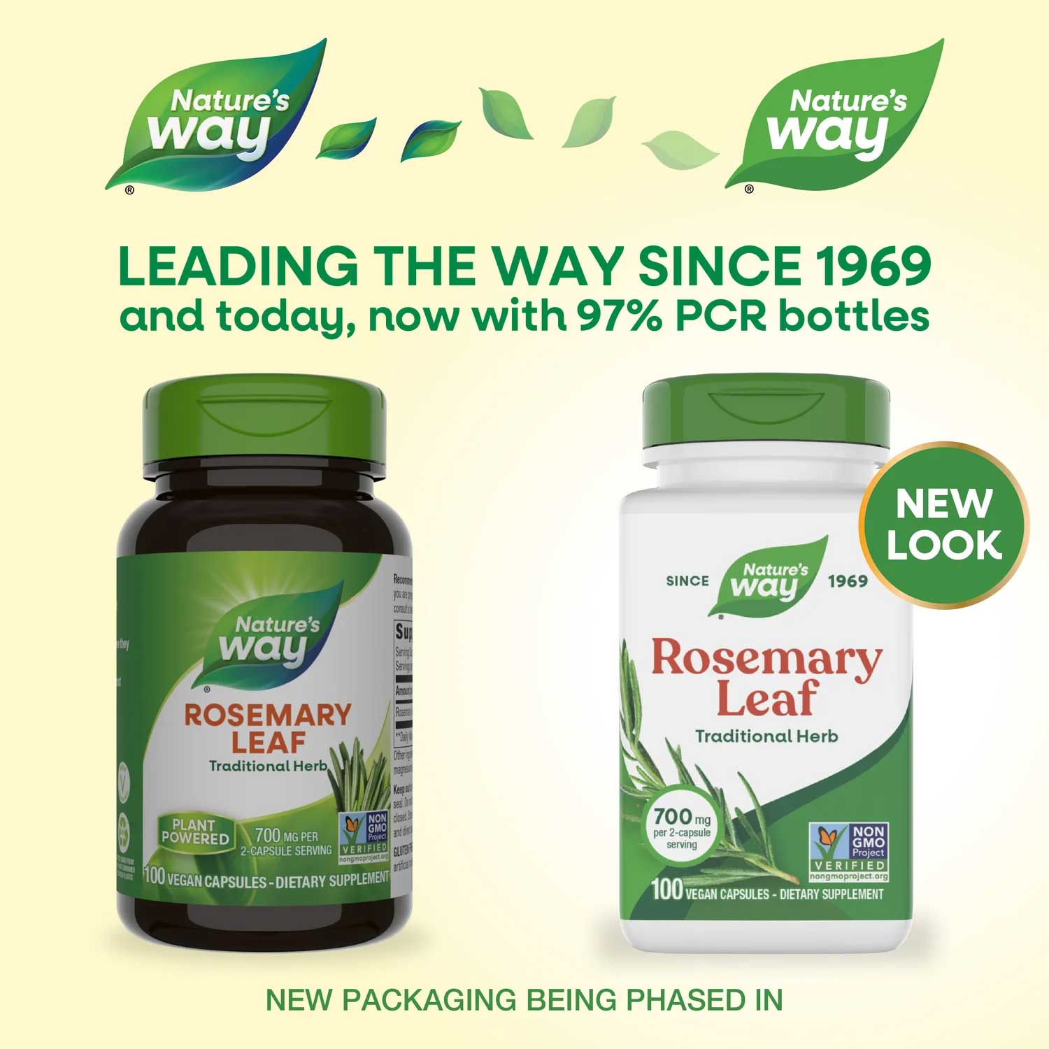 Nature's Way Rosemary Leaf New Look