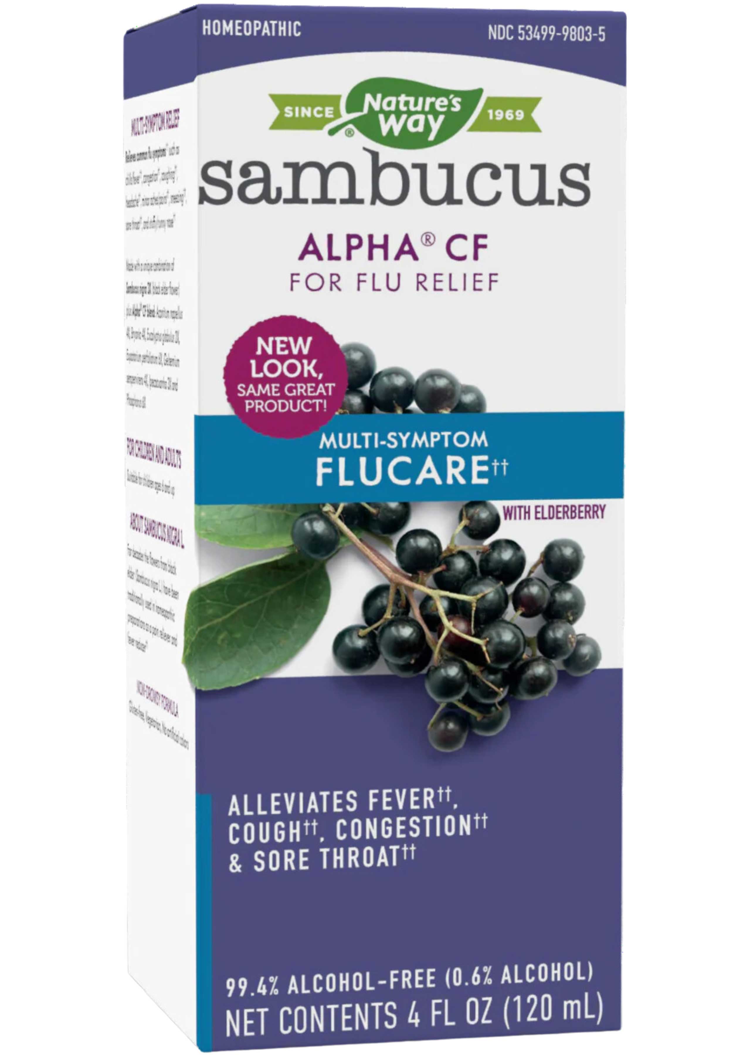 Nature's Way Sambucus Alpha CF FluCare