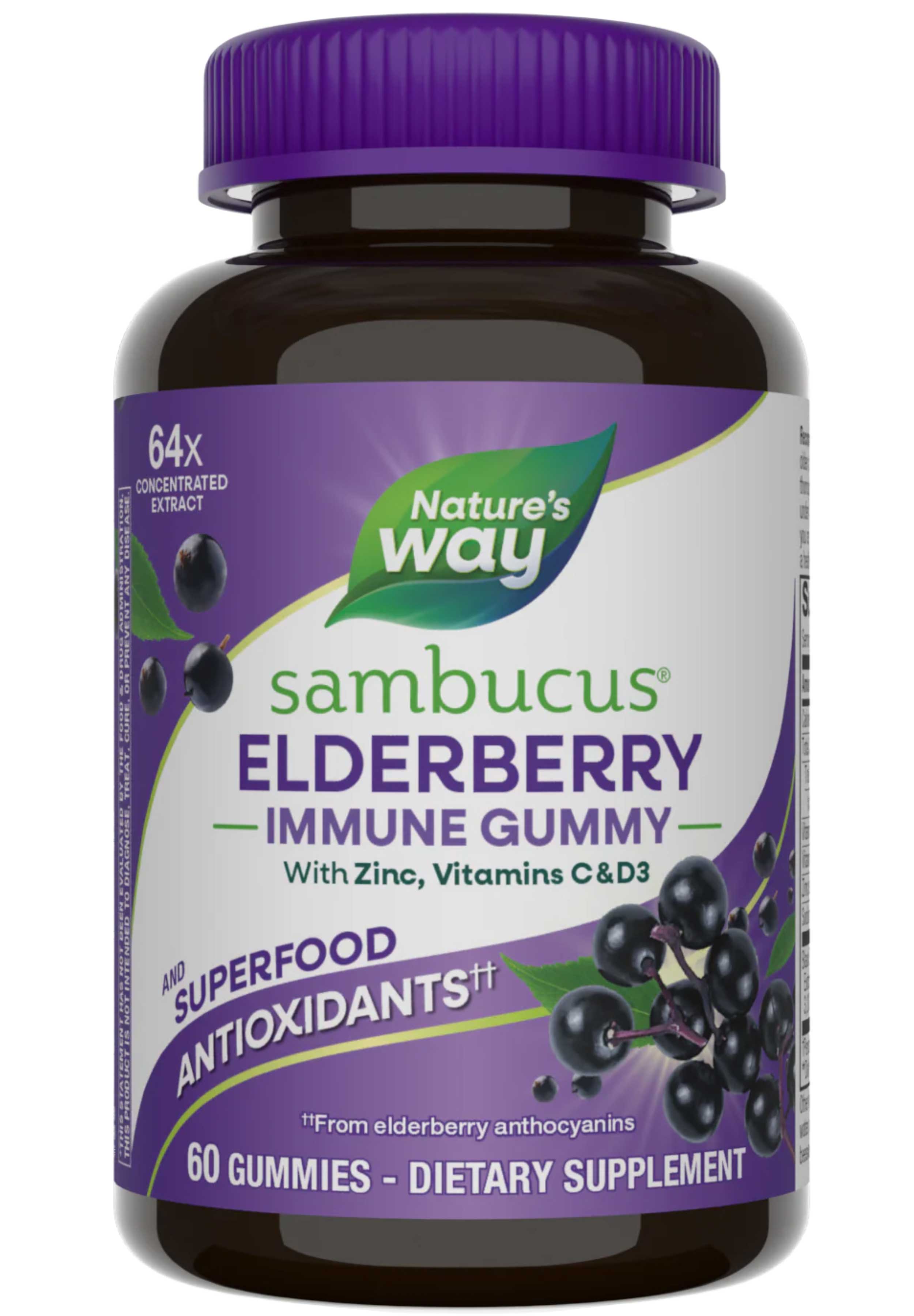 Nature's Way Sambucus Immune Gummies