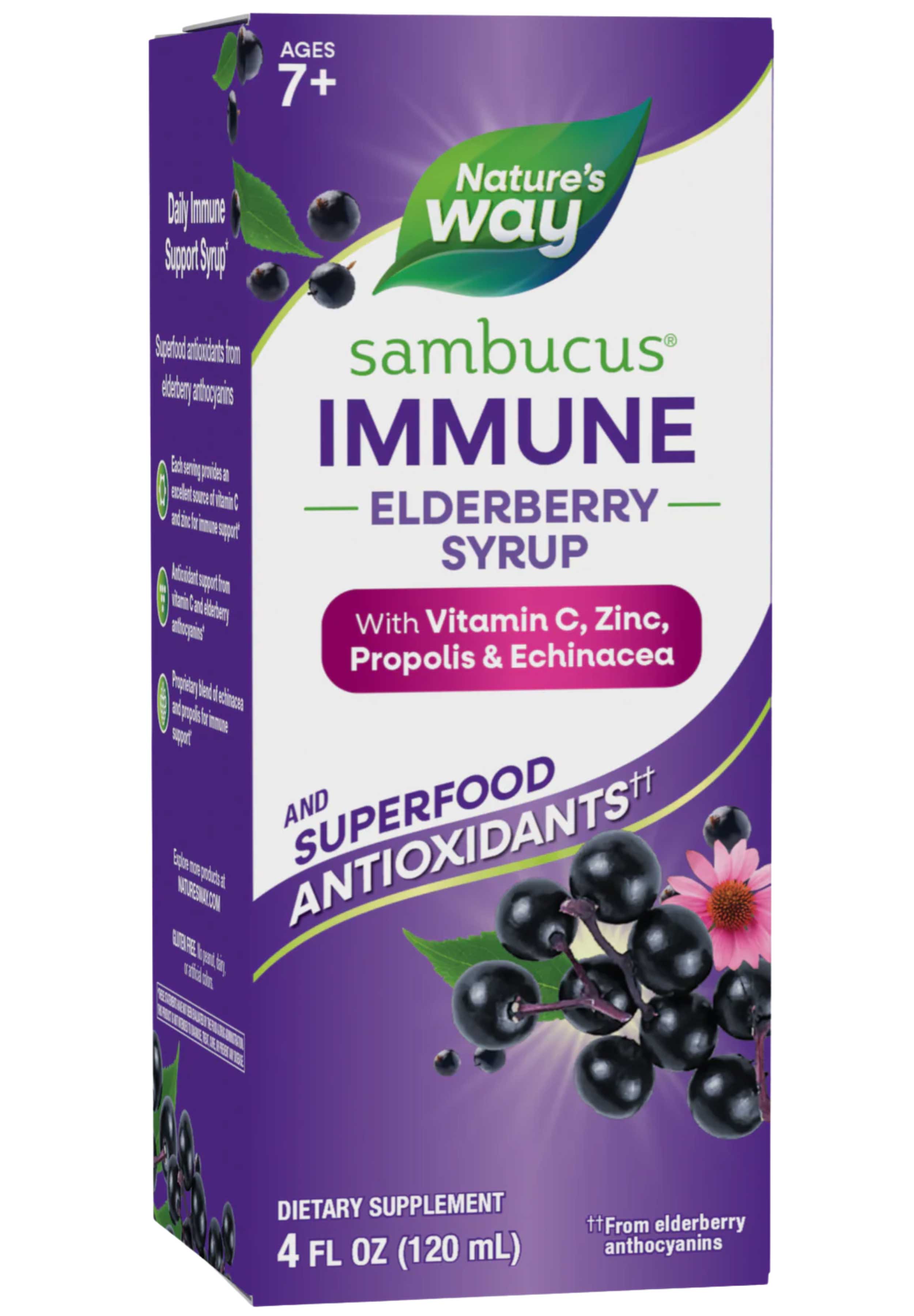 Nature's Way Sambucus Immune Elderberry Syrup