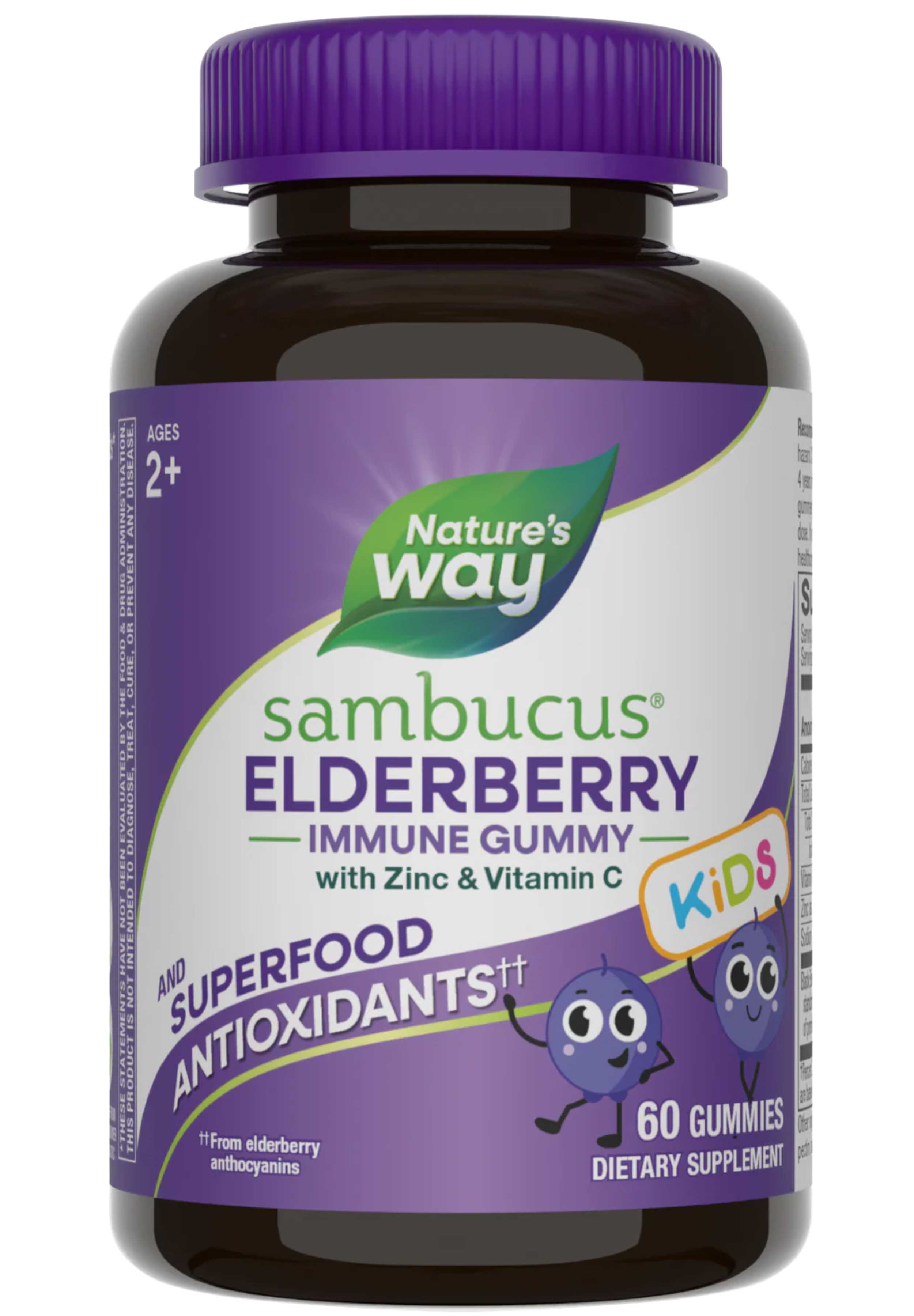 Nature's Way Sambucus Kids Immune Gummies