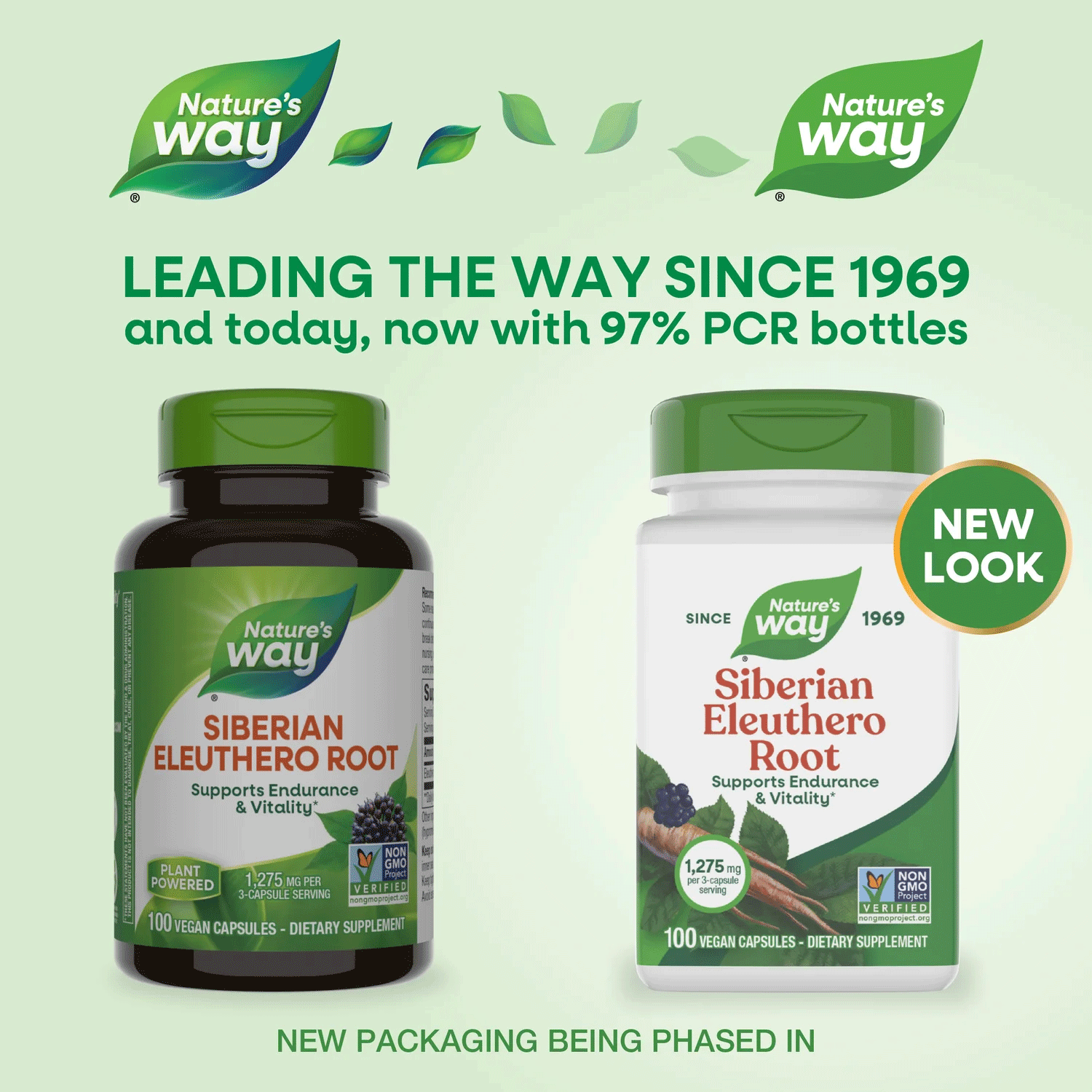 Nature's Way Siberian Eleuthero Root New Look