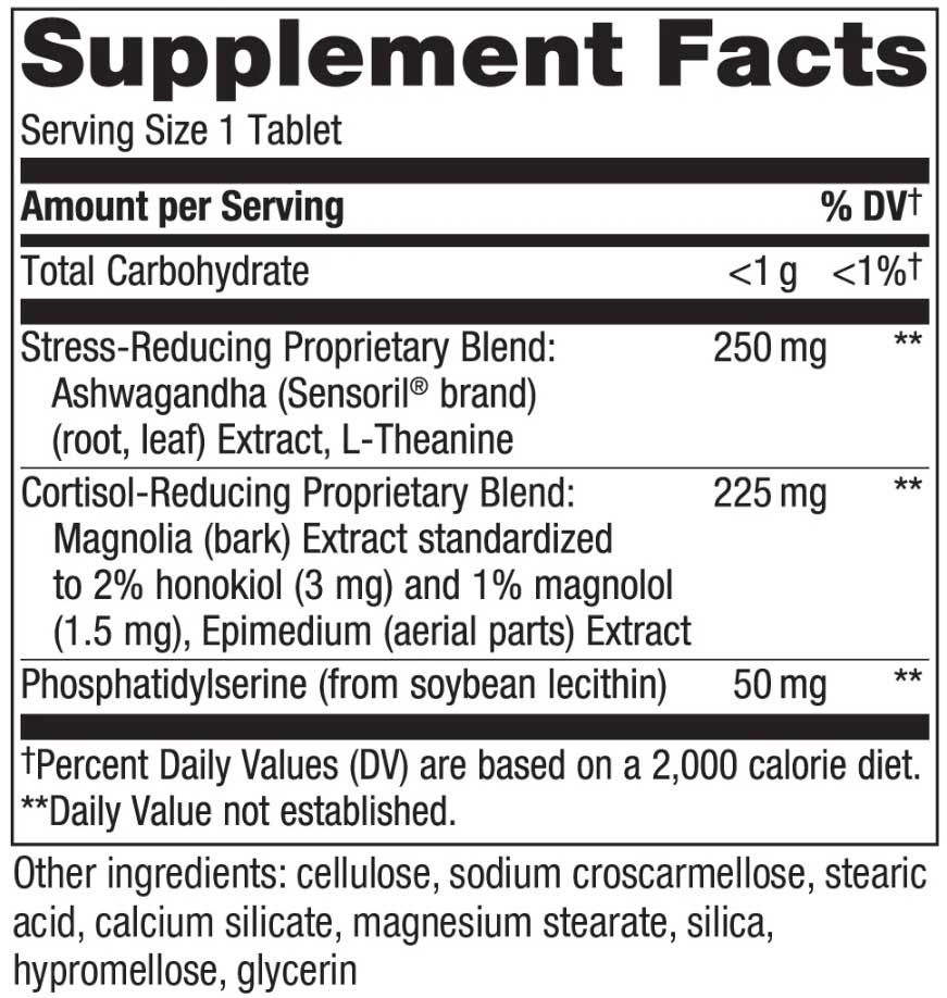 Nature's Way Sleep Tonight (Formerly Enzymatic Therapy Sleep Tonight) Ingredients