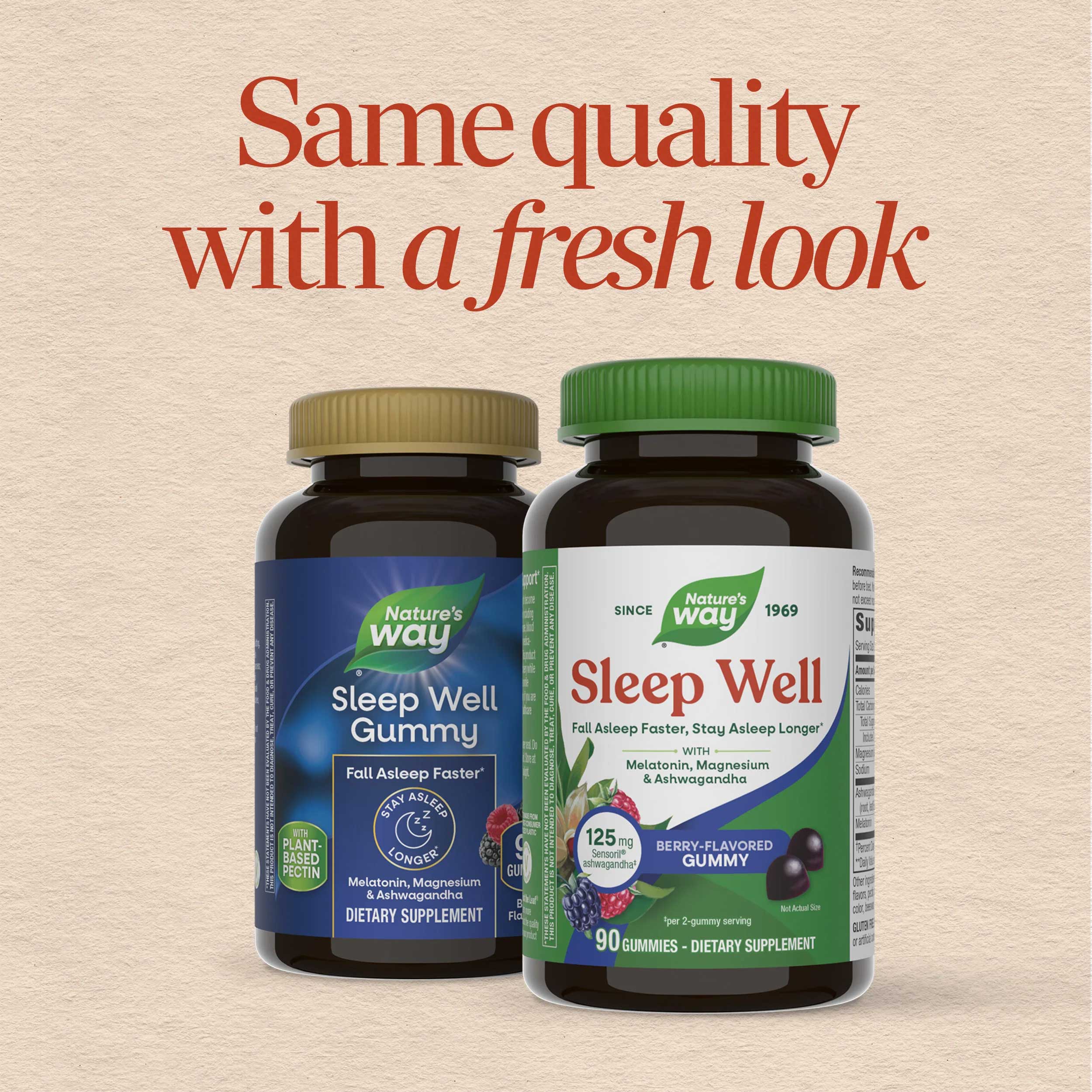 Nature's Way Sleep Well Gummies New Look