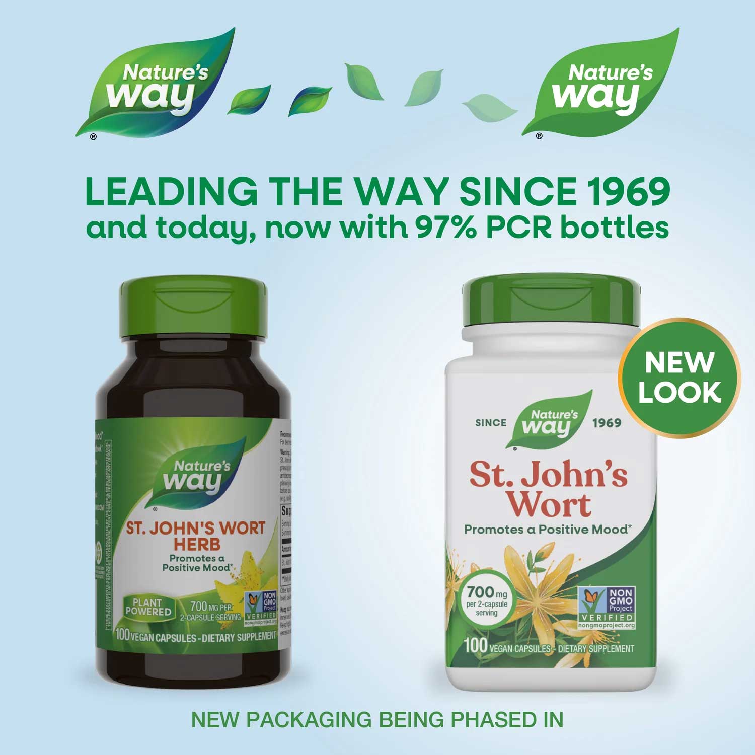 Nature's Way St. John’s Wort Herb New Look