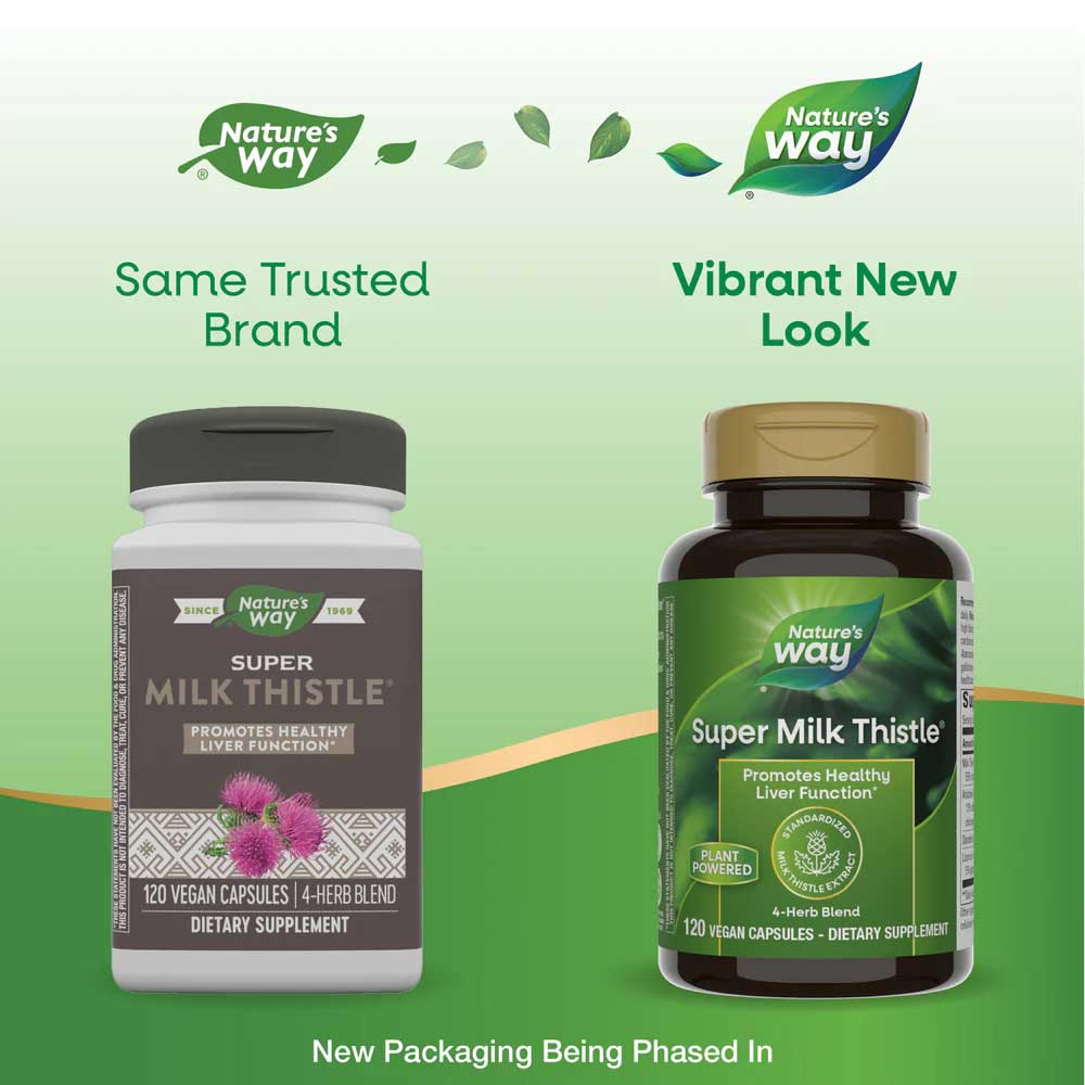 Nature's Way Super Milk Thistle New Look