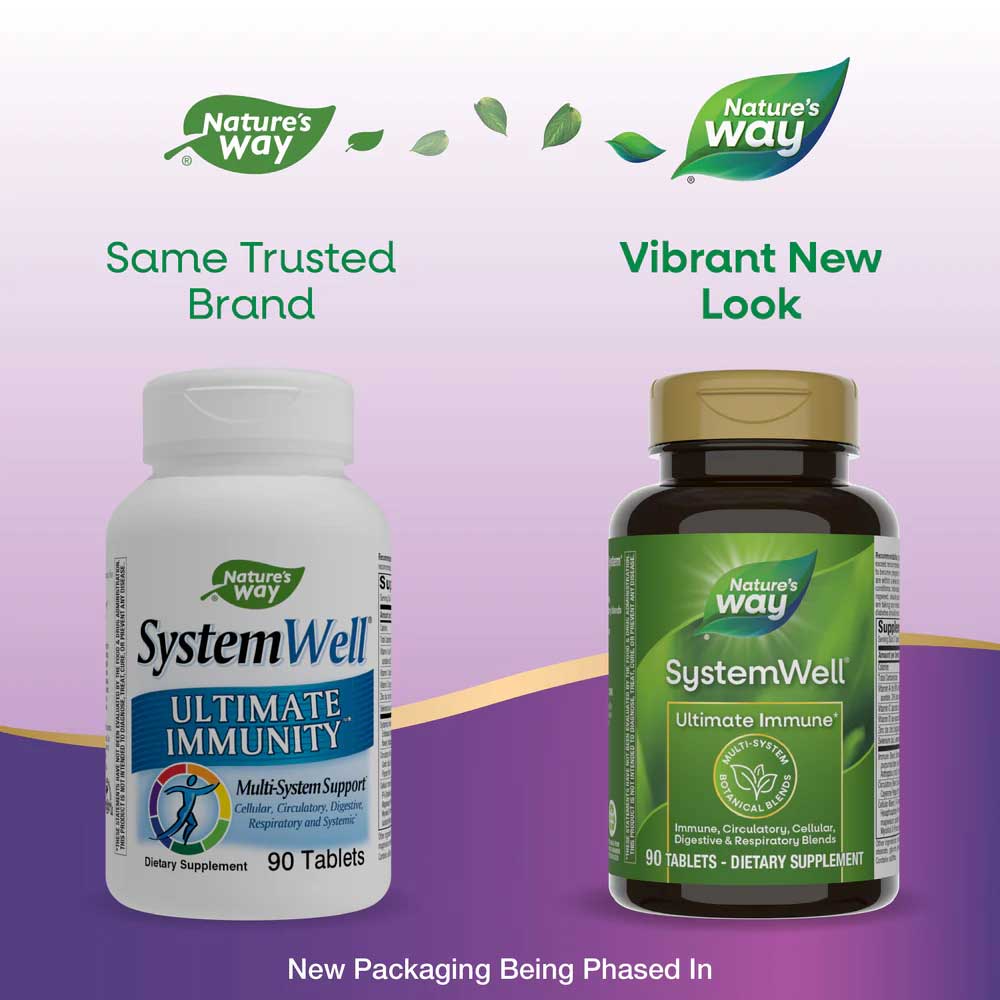 Nature's Way SystemWell Ultimate Immunity New Look