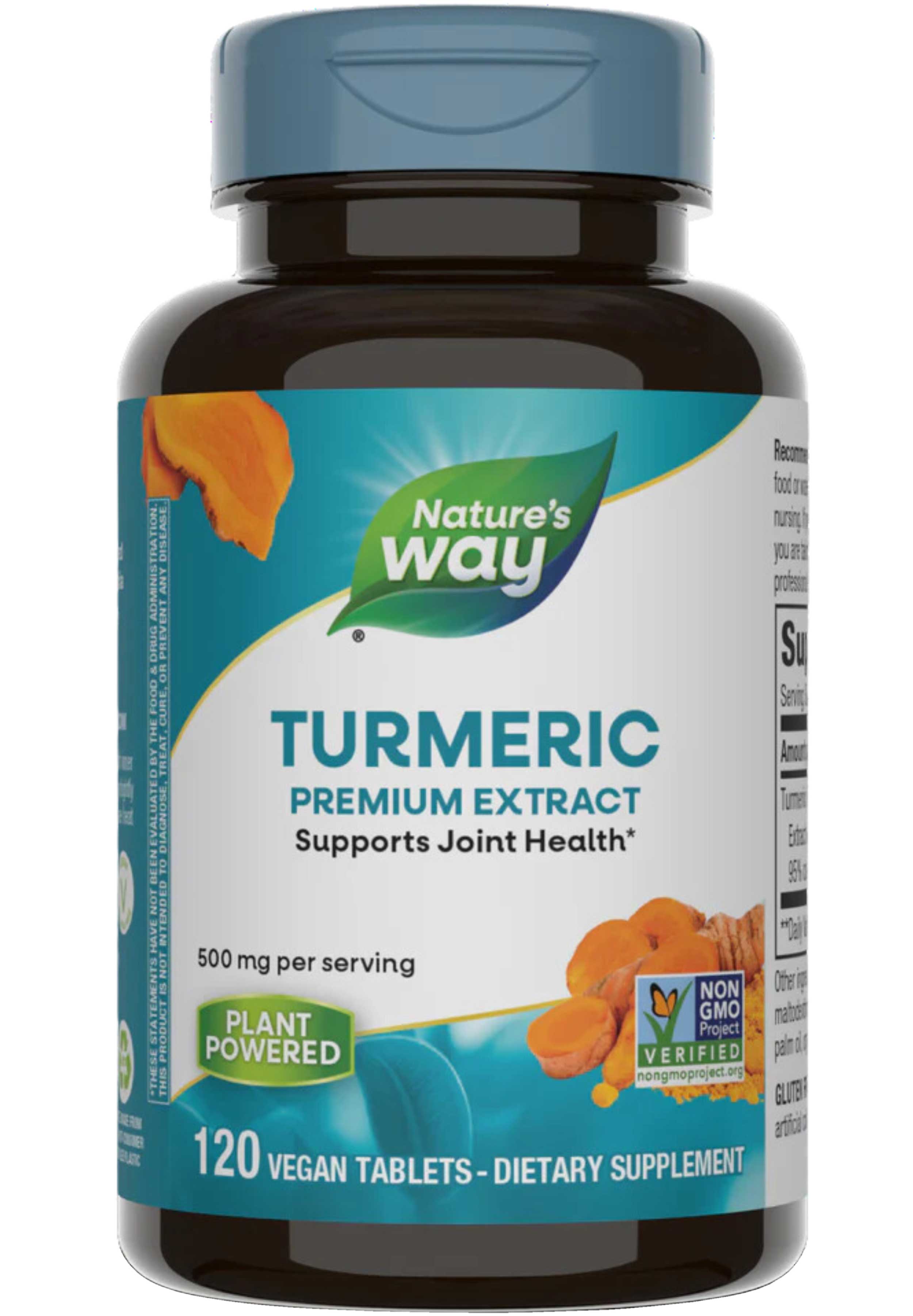 Nature's Way Turmeric Premium Extract (500 mg per serving)