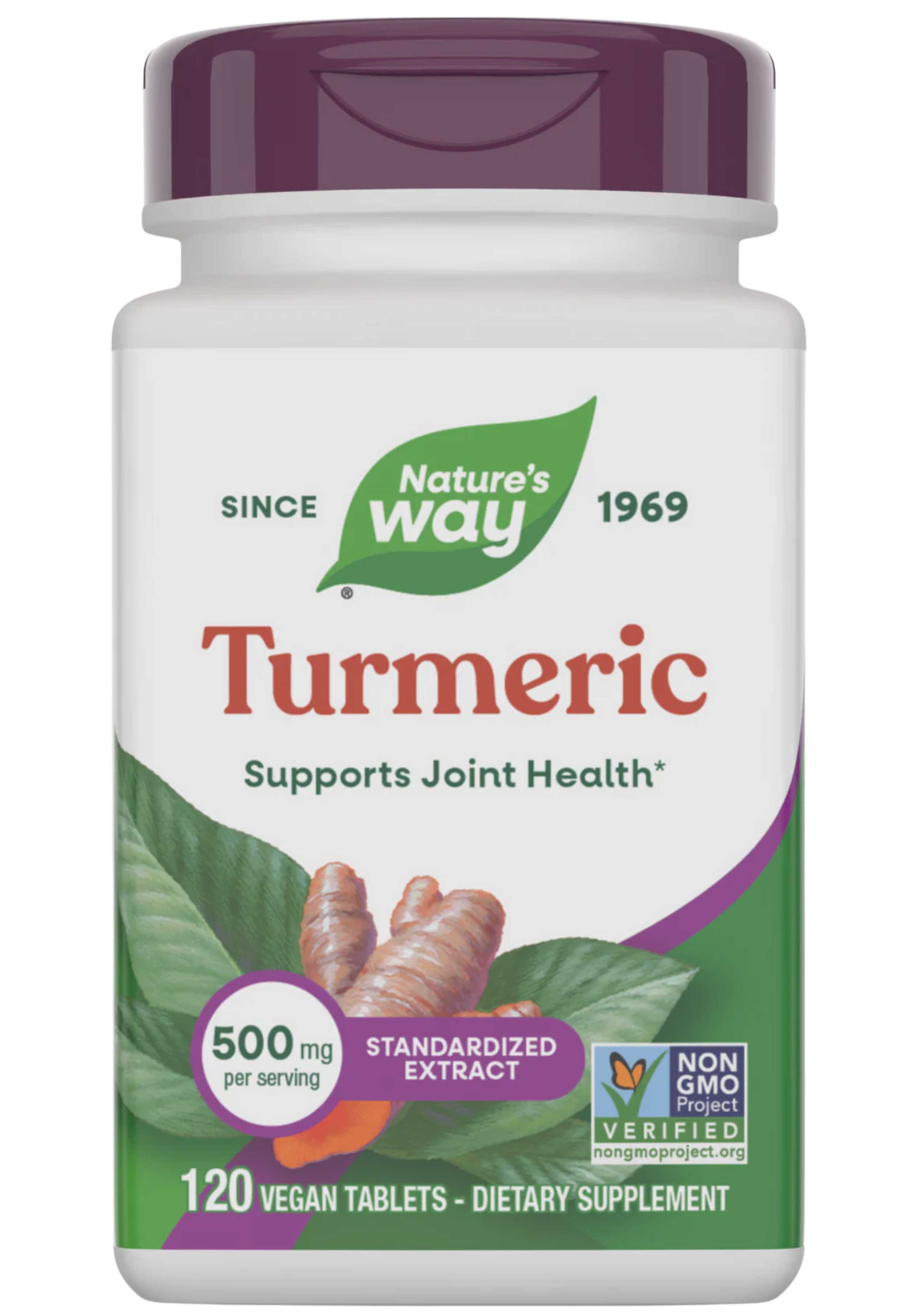 Nature's Way Turmeric Standardized Extract 500 mg