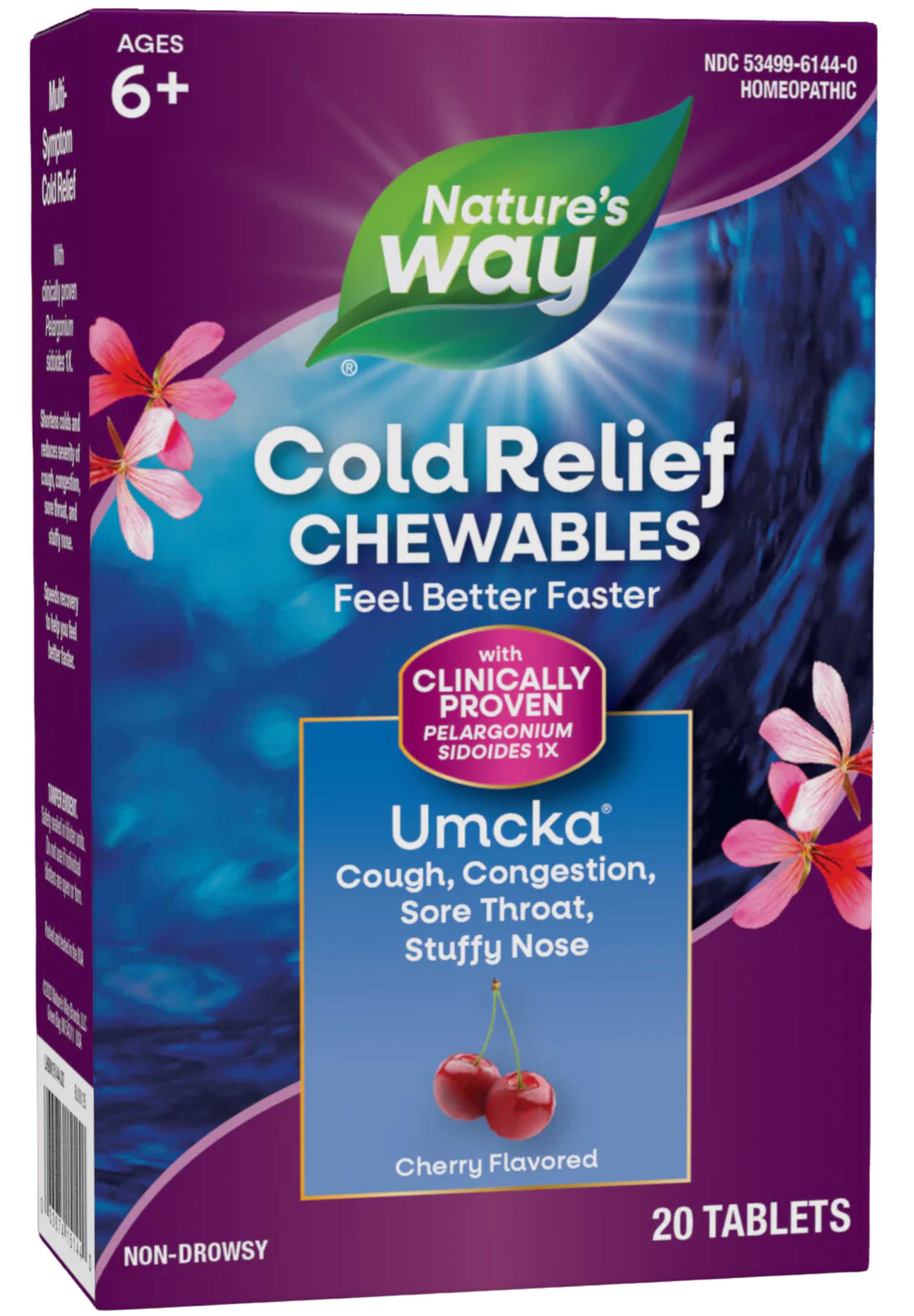 Nature's Way Umcka ColdCare Relief Chewable