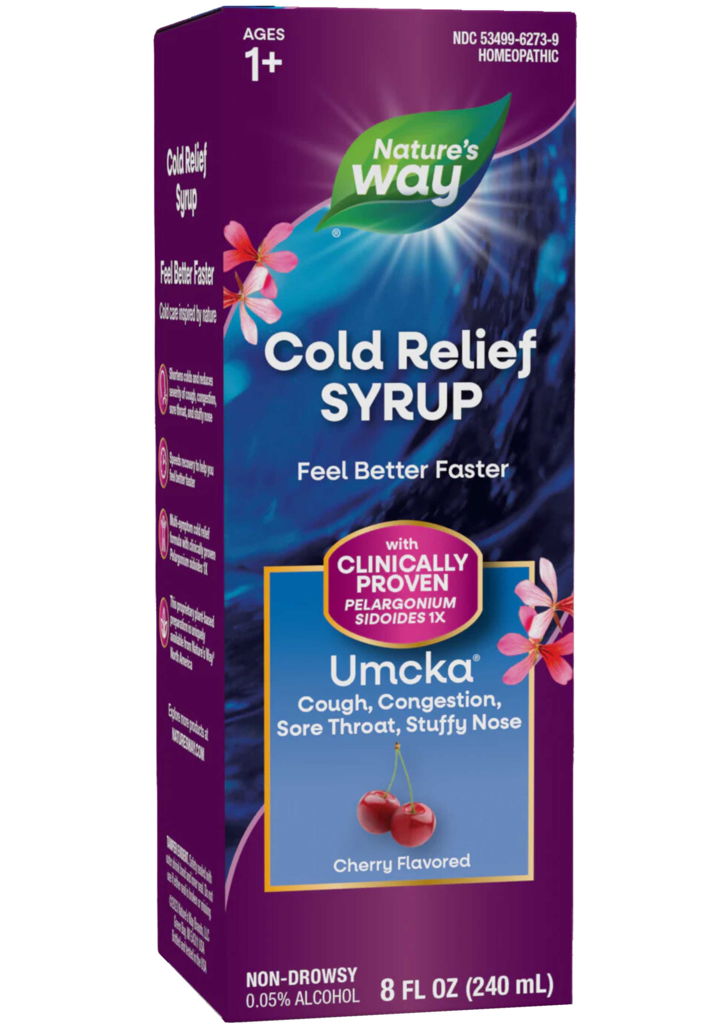 Nature's Way Cold Relief (Formerly Umcka ColdCare) Syrup (Cherry)