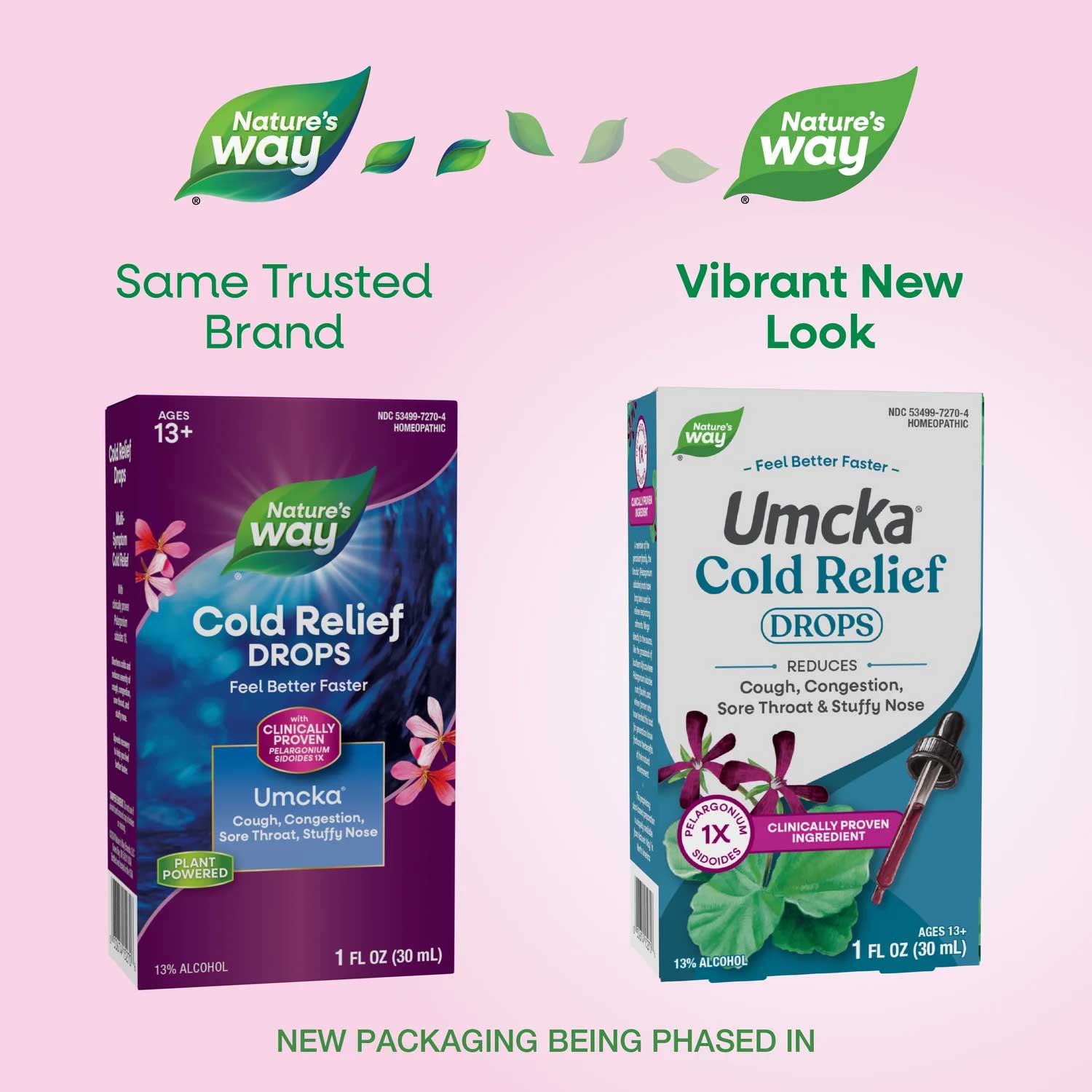 Nature's Way Umcka Cold Relief Drops (Original Drops) New Look
