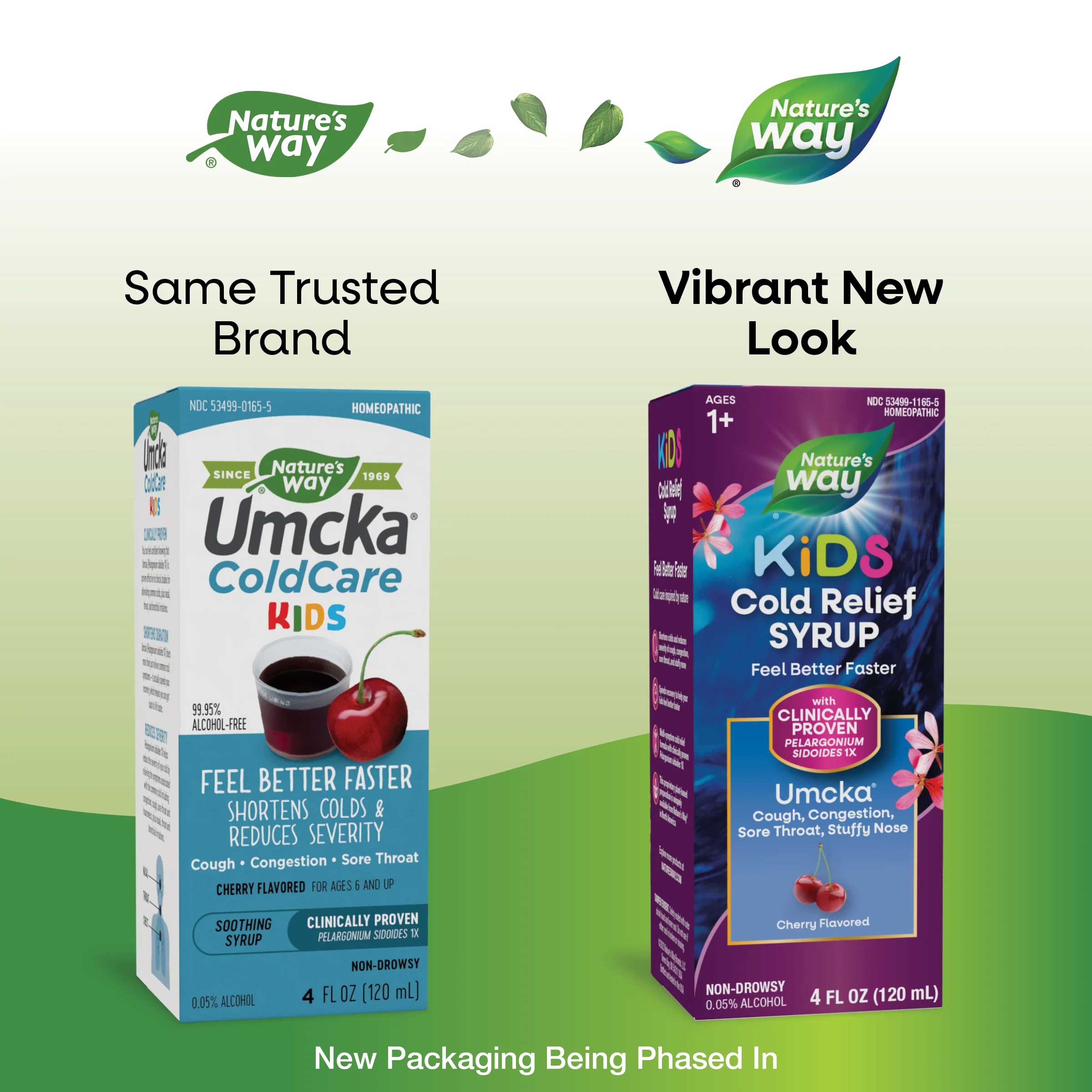 Nature's Way Umcka Kids Cold Relief Syrup New Look