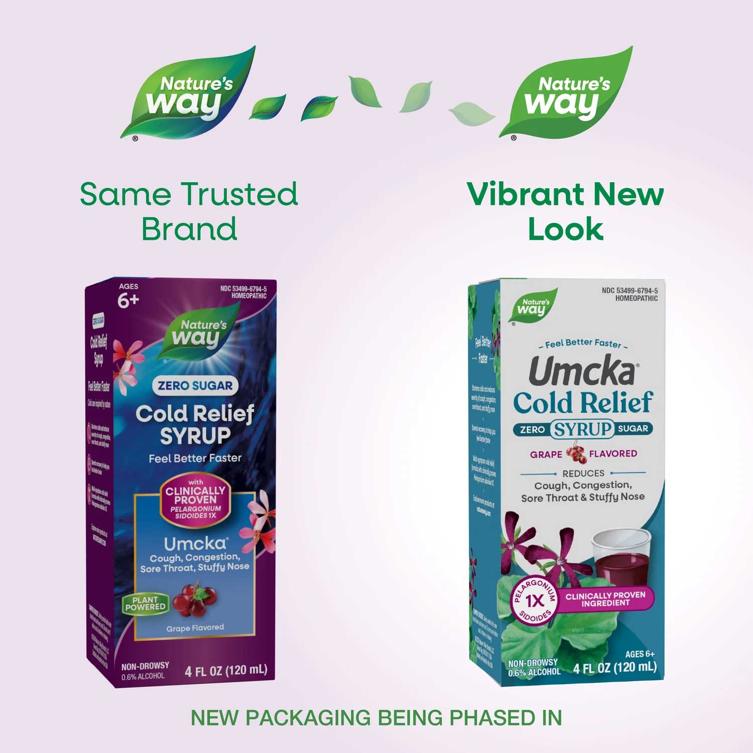 Nature's Way Umcka Zero Sugar Cold Relief Syrup New Look
