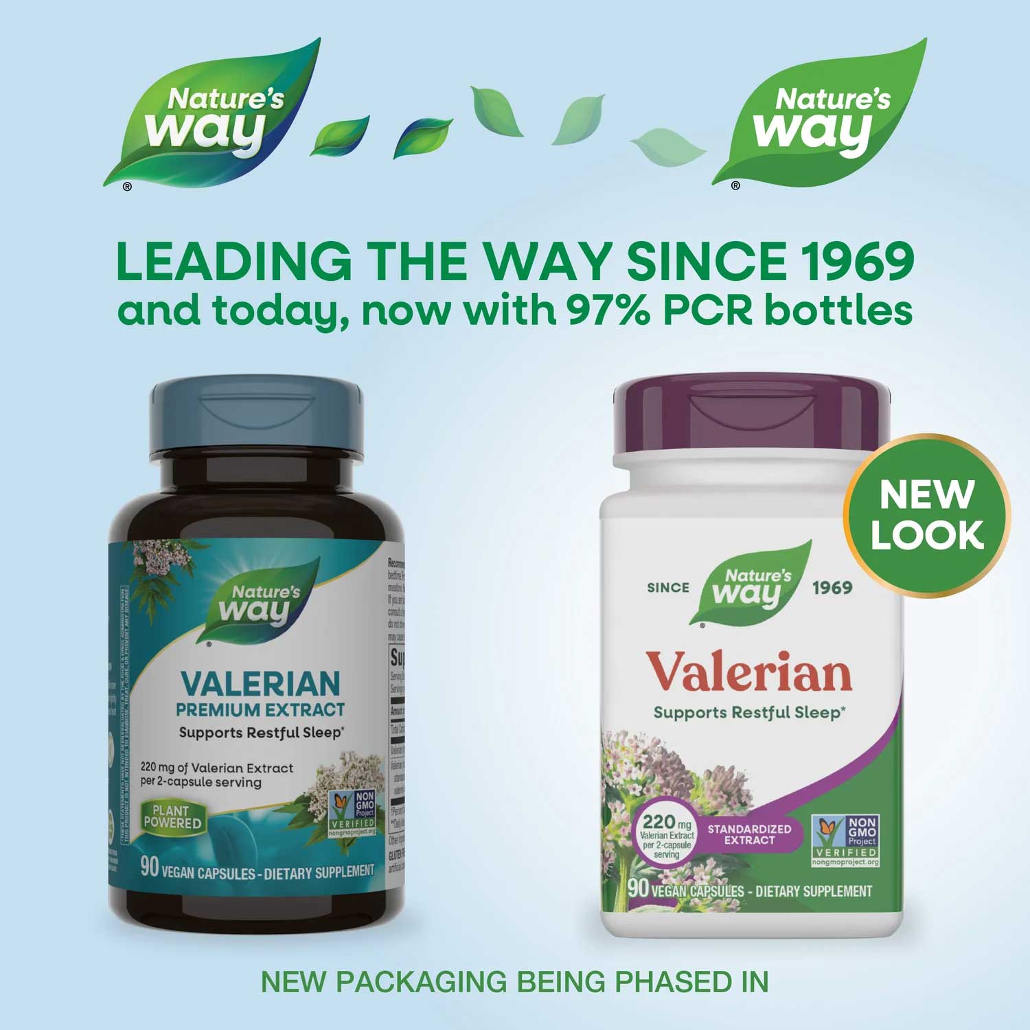 Nature's Way Valerian Standardized Extract New Look