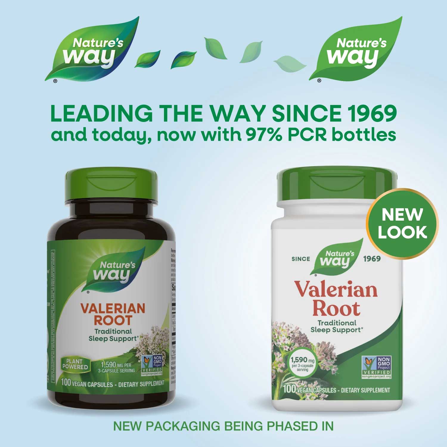 Nature's Way Valerian Root New Look