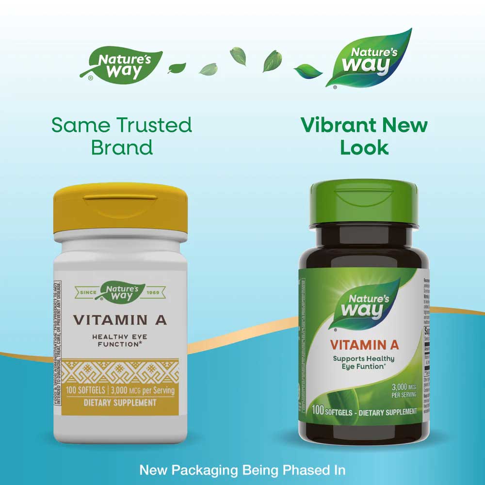 Nature's Way Vitamin A New Look