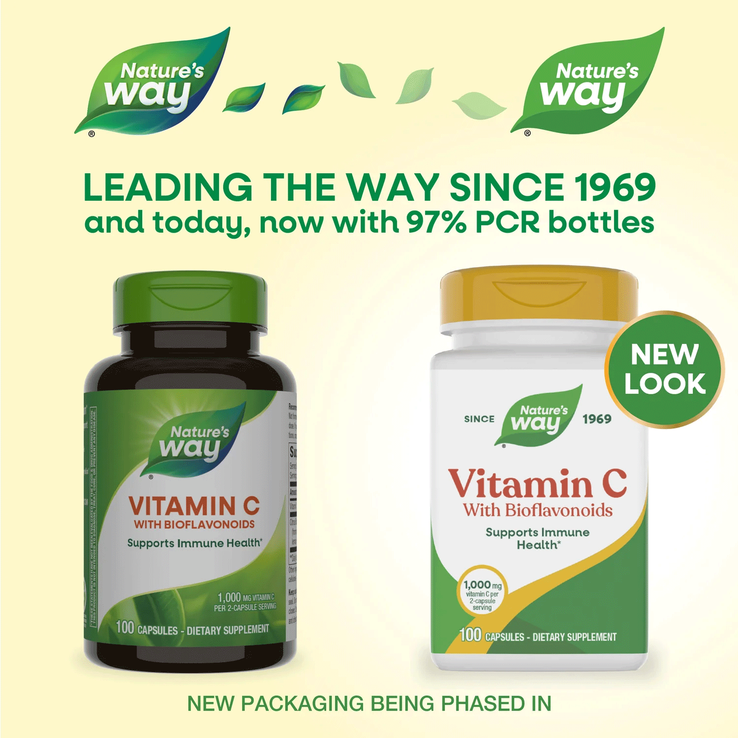 Nature's Way Vitamin C with Bioflavonoids New Look