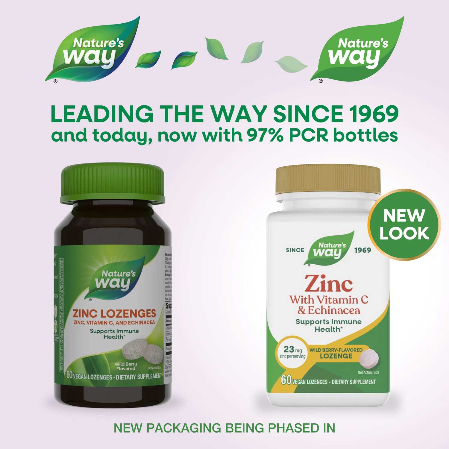 Nature's Way Zinc Lozenges New Look