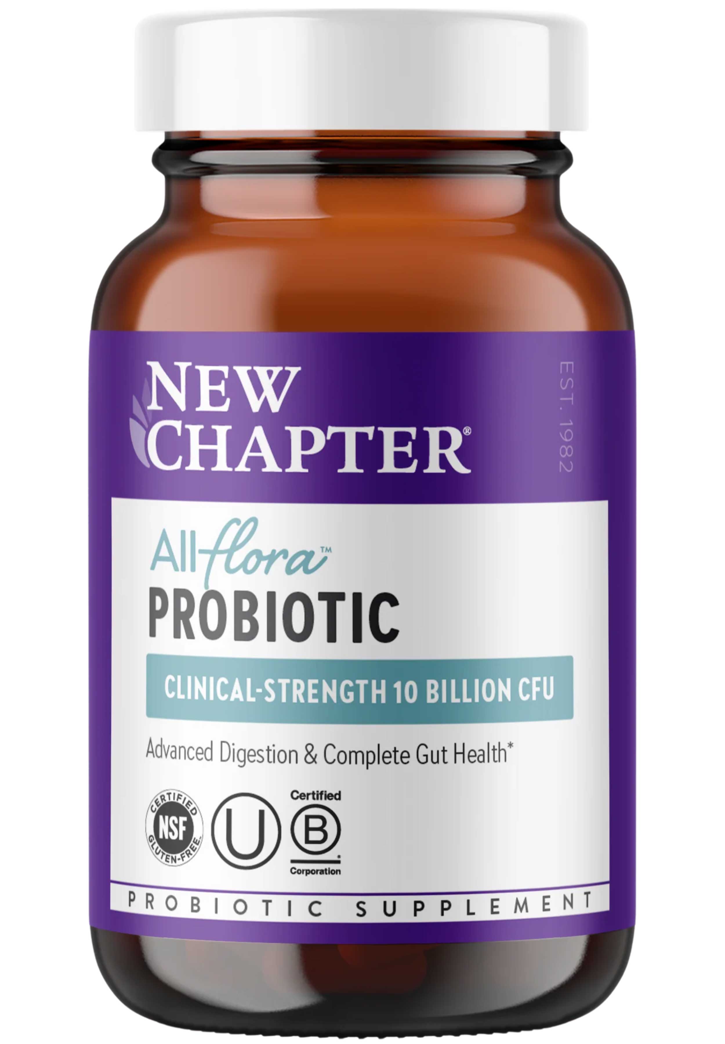 New Chapter All-Flora Probiotic 10 Billion CFU
