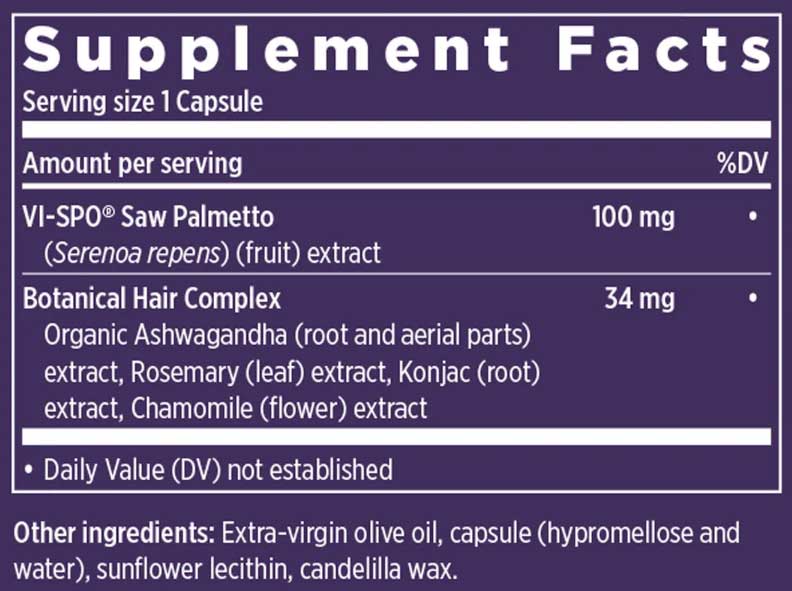 New Chapter Hair Growth & Retention Ingredients