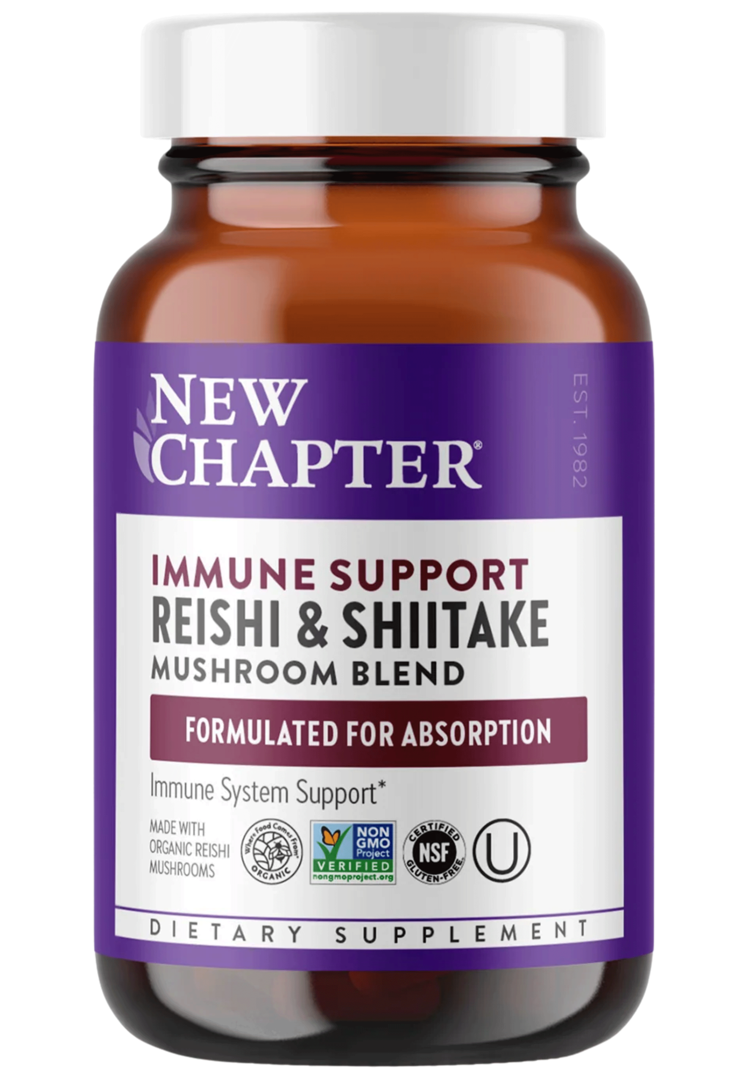 New Chapter Immune Support Reishi & Shiitake Mushroom Blend