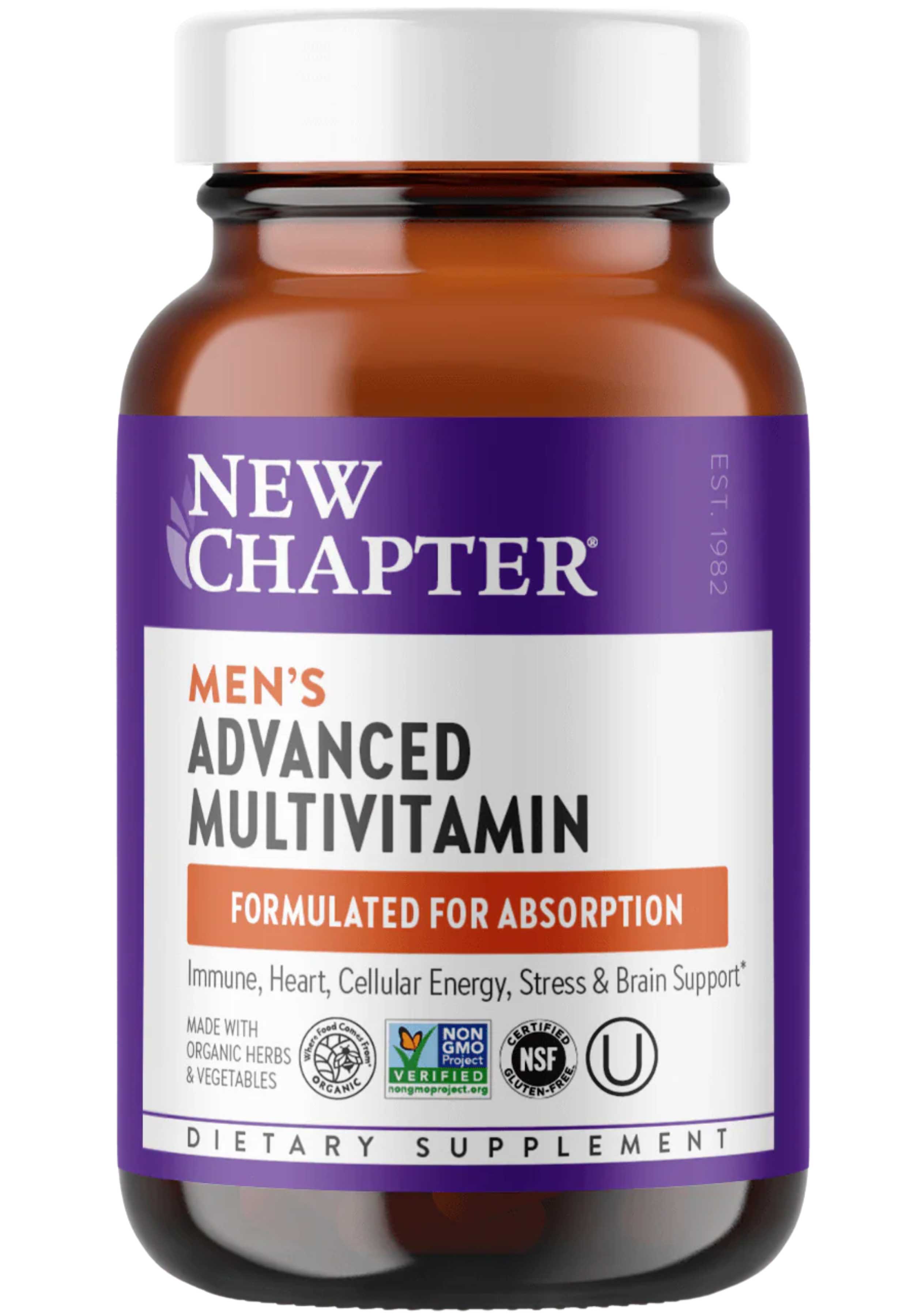 New Chapter Men's Advanced Multivitamin