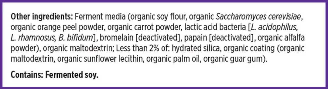 New Chapter Women's Advanced Multivitamin (Formerly Every Woman Multivitamin) Ingredients