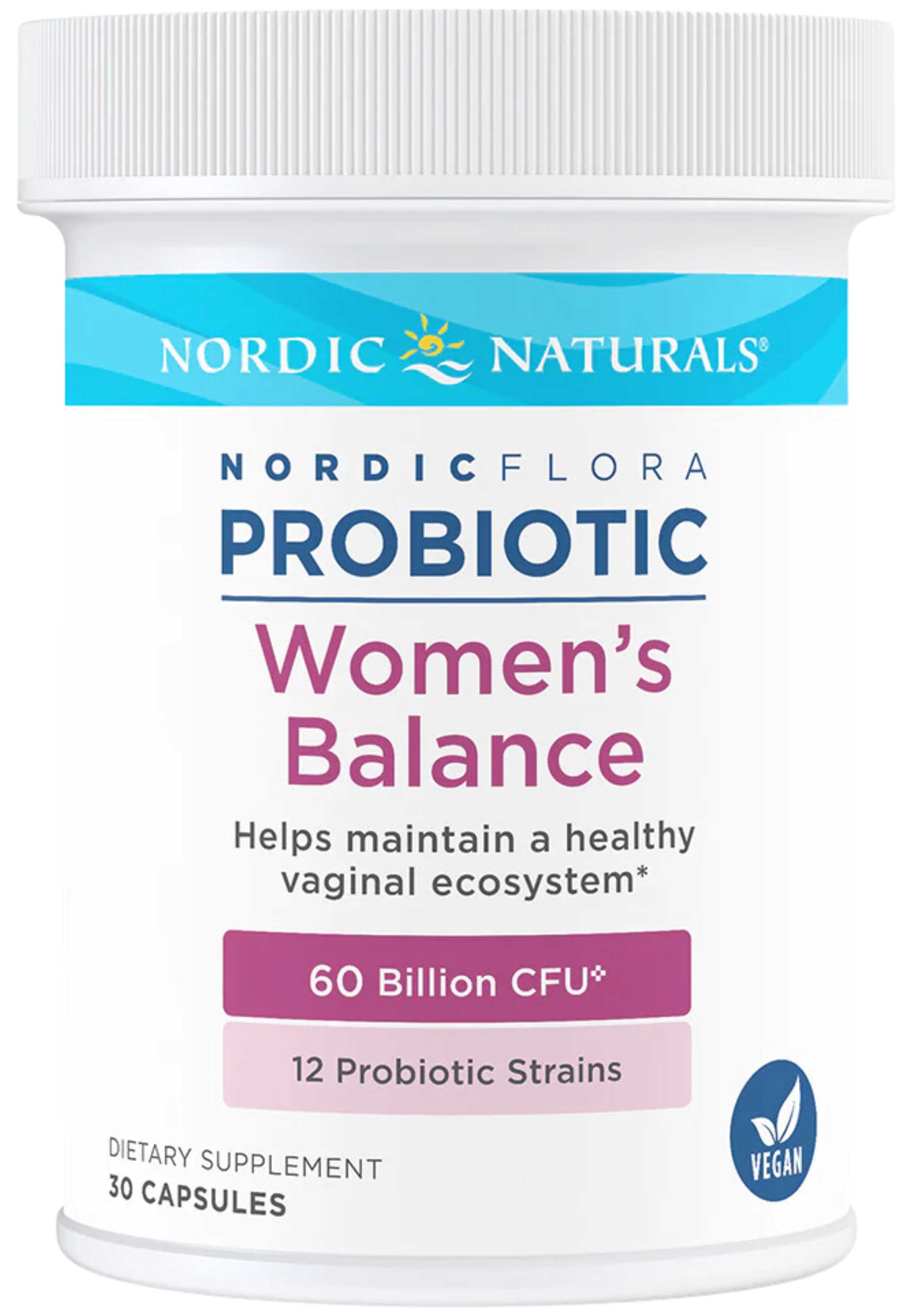 Nordic Naturals Nordic Flora Probiotic Women’s Balance