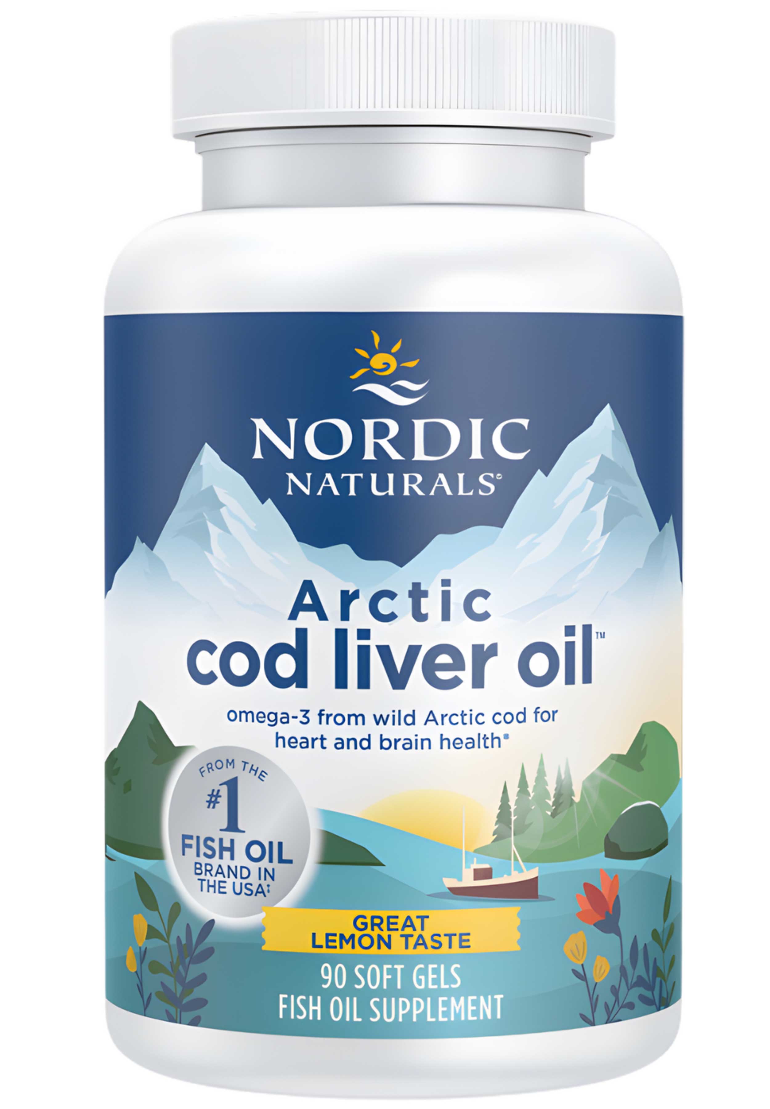 Nordic Naturals Arctic Cod Liver Oil Softgels