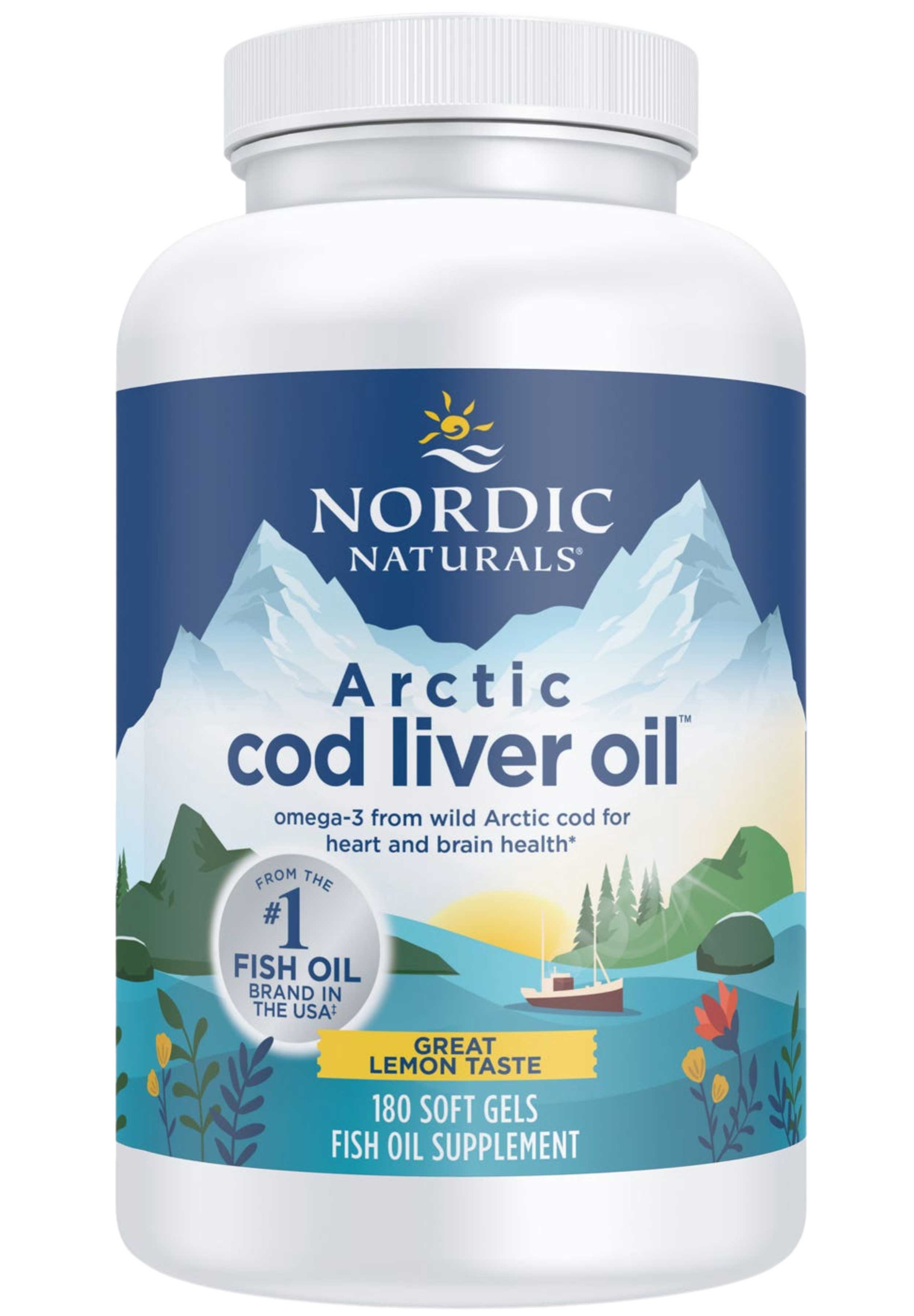 Nordic Naturals Arctic Cod Liver Oil Softgels