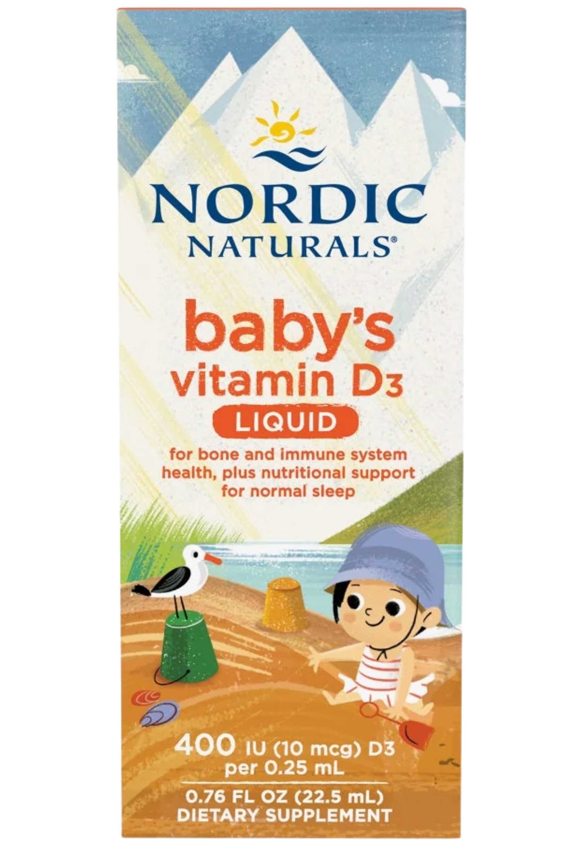 Nordic Naturals Baby's Vitamin D3 Liquid