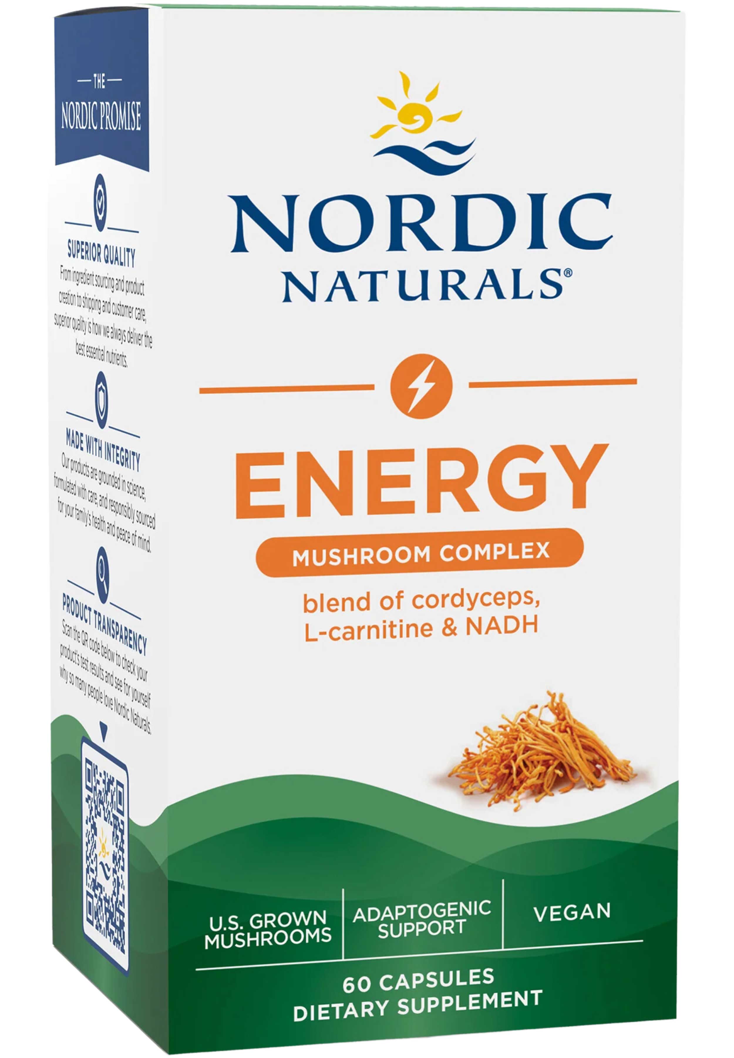Nordic Naturals Energy Mushroom Complex