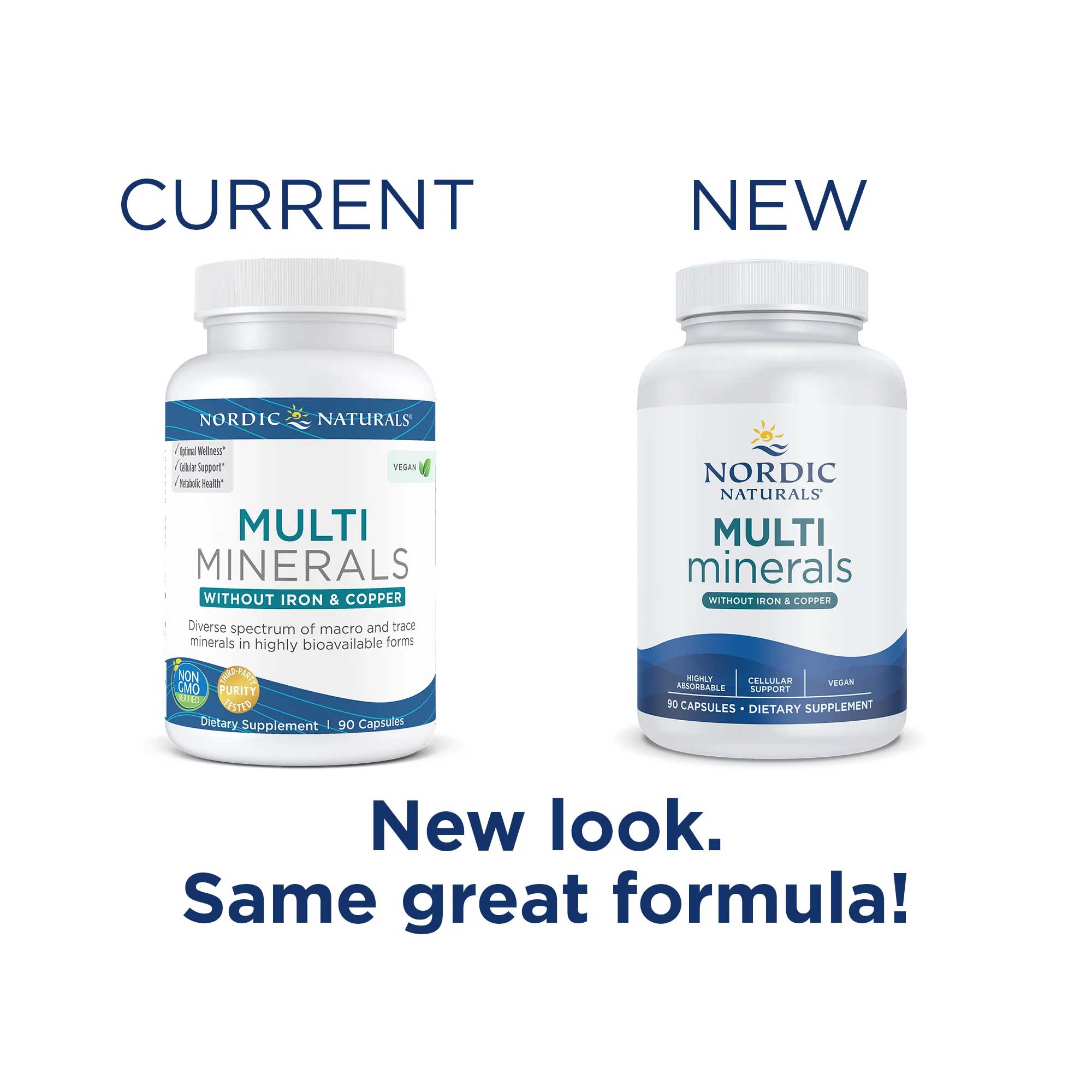 Nordic Naturals Multi Minerals without Iron & Copper