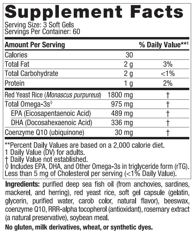 Nordic Naturals ProOmega Cholesterol Support (Formerly ProOmega LDL) Ingredients