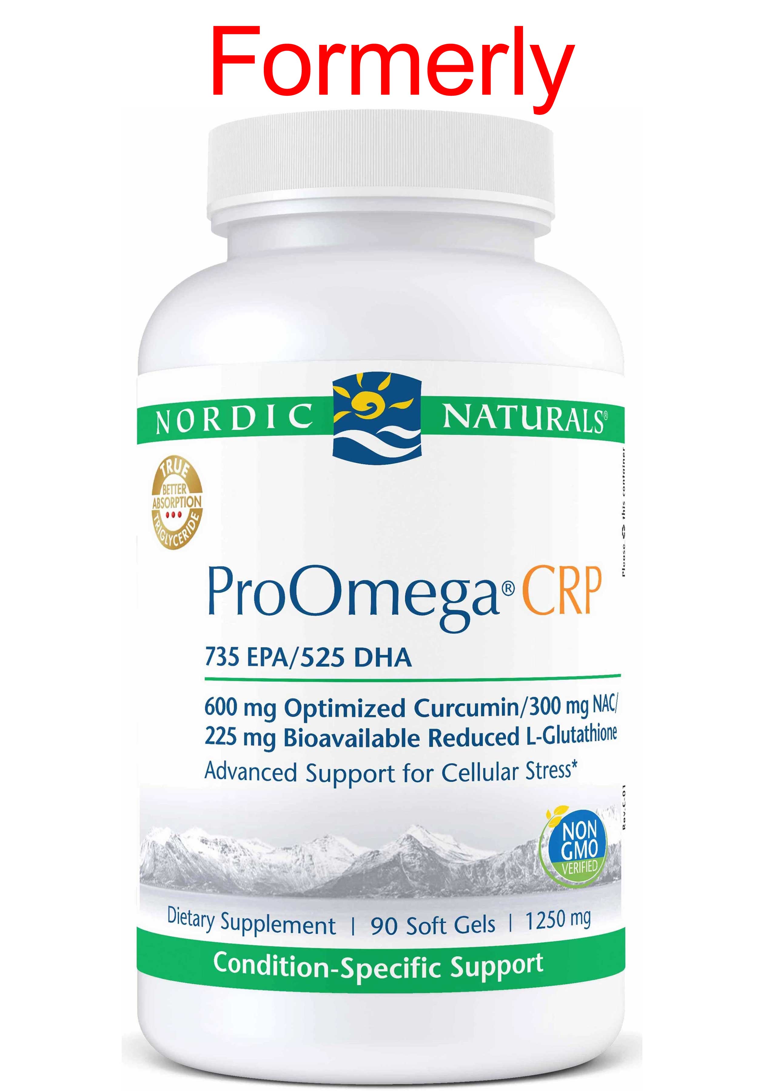 Nordic Naturals ProOmega Curcumin (Formerly ProOmega CRP) Formerly