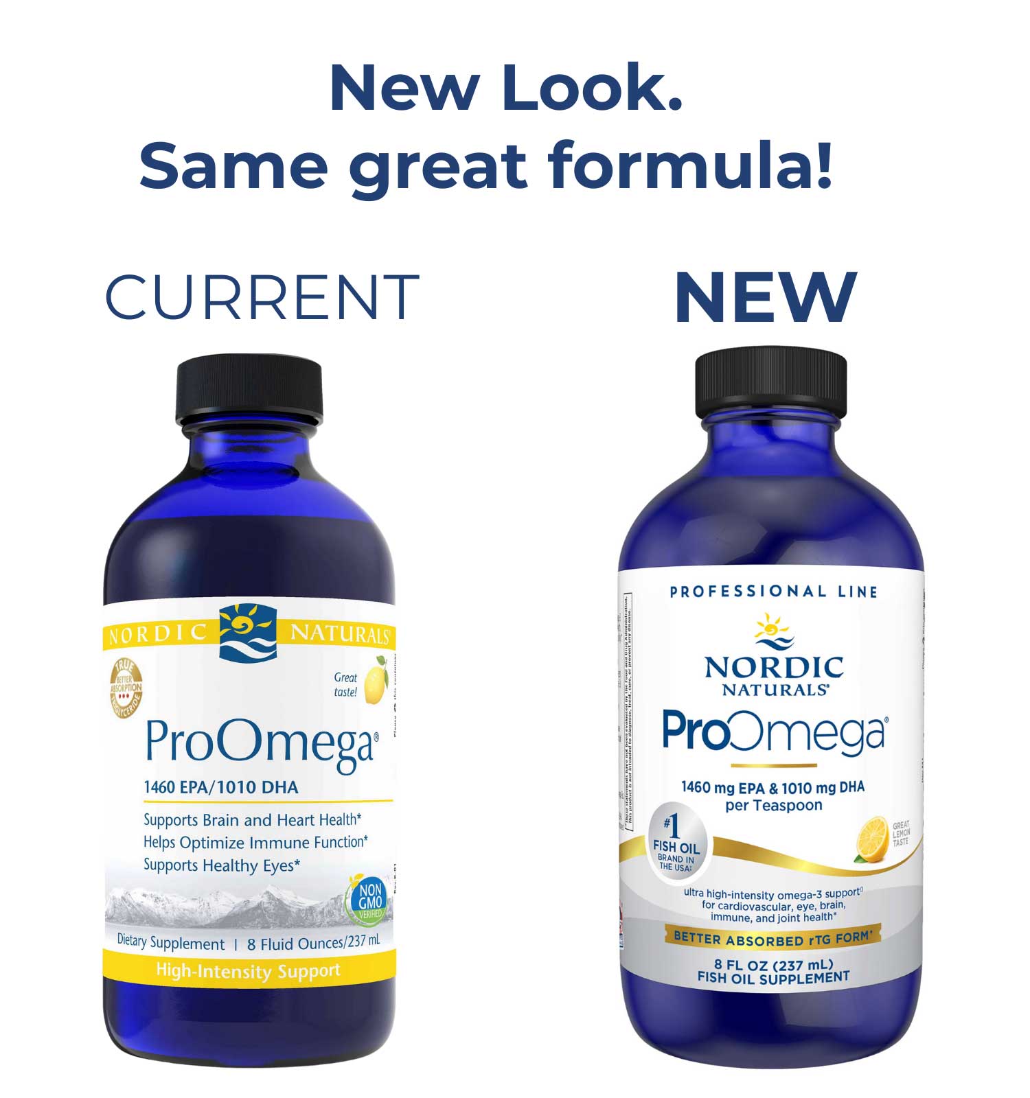 Nordic Naturals ProOmega Liquid New Look