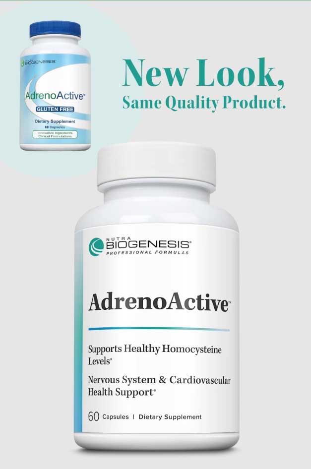 Nutra BioGenesis AdrenoActive New Look