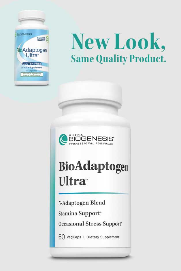 Nutra BioGenesis BioAdaptogen Ultra New Look