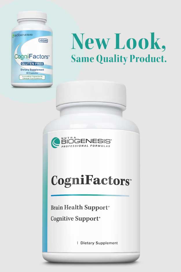 Nutra BioGenesis CogniFactors New Look